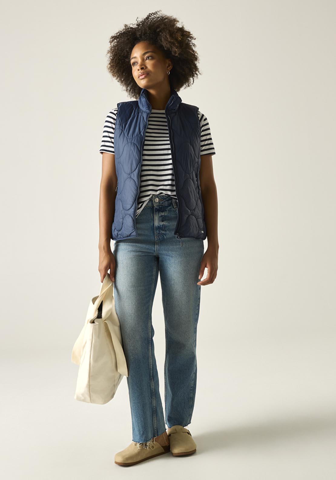 Carlotte Gilet - Blue