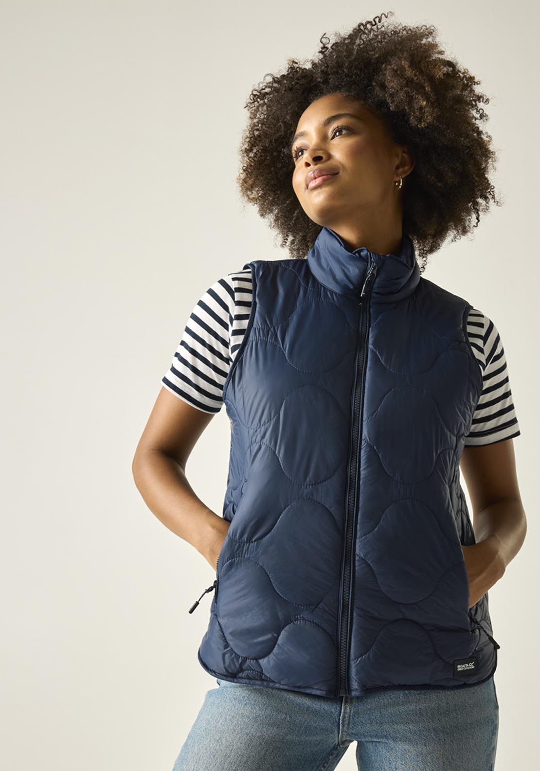 Carlotte Gilet - Blue