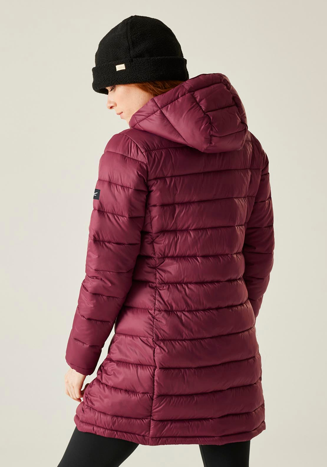 Regatta Starler 3/4 Puffa Jacket - Dark Pimento 2 Shaws Department Stores
