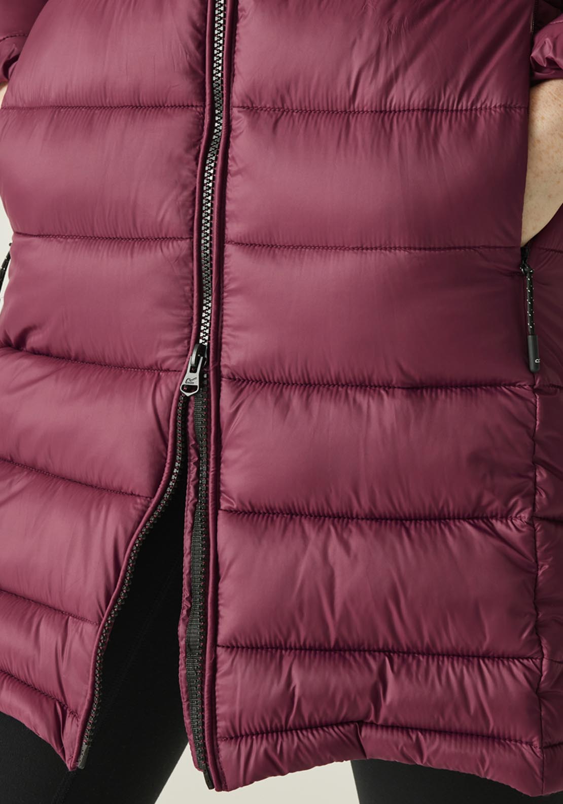 Regatta Starler 3/4 Puffa Jacket - Dark Pimento 4 Shaws Department Stores