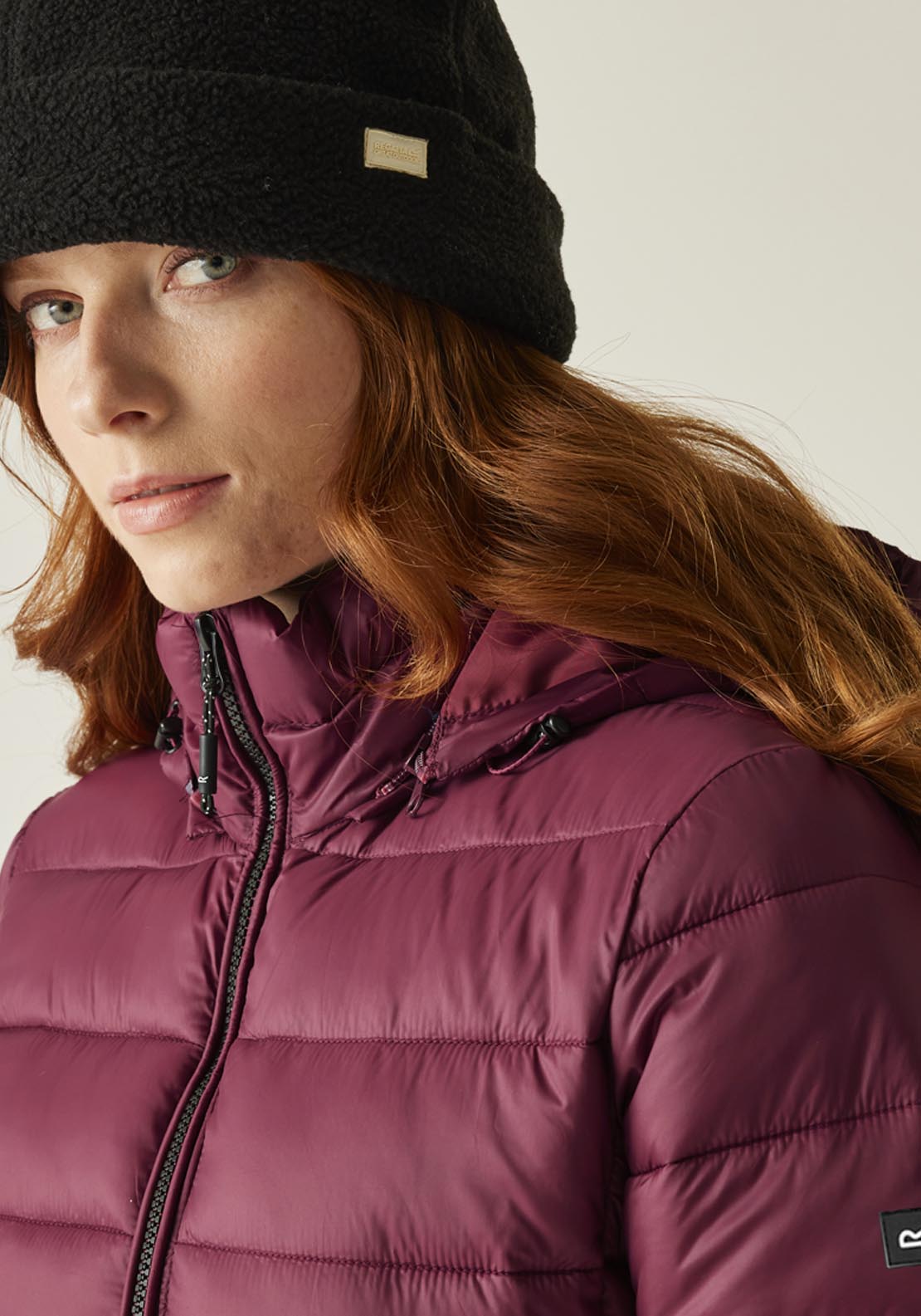 Regatta Starler 3/4 Puffa Jacket - Dark Pimento 3 Shaws Department Stores
