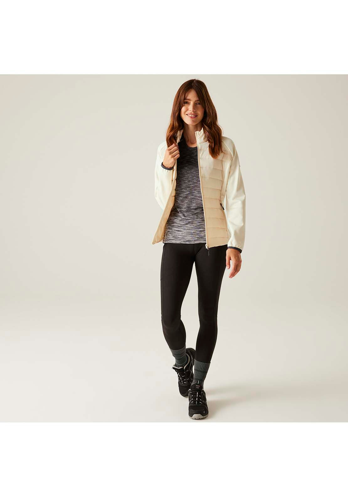 Regatta Clumber V Hybrid Jacket - Cream 4 Shaws Department Stores
