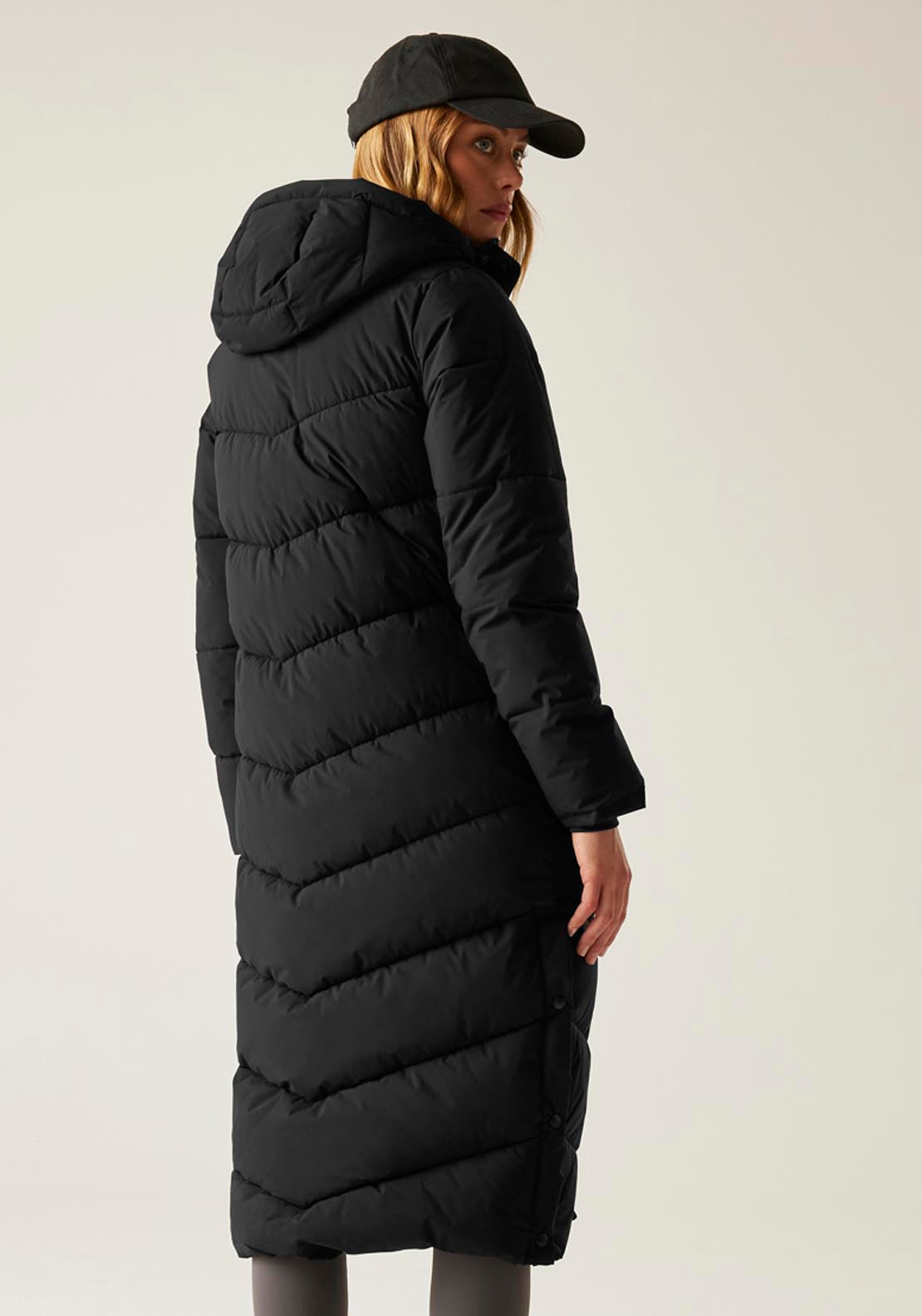 Regatta Eloria Long Length Jacket - Black 2 Shaws Department Stores