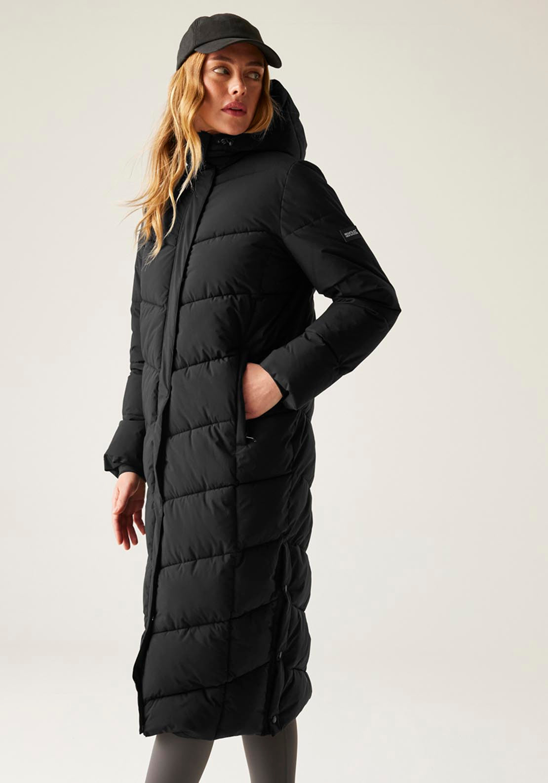 Regatta Eloria Long Length Jacket - Black 3 Shaws Department Stores