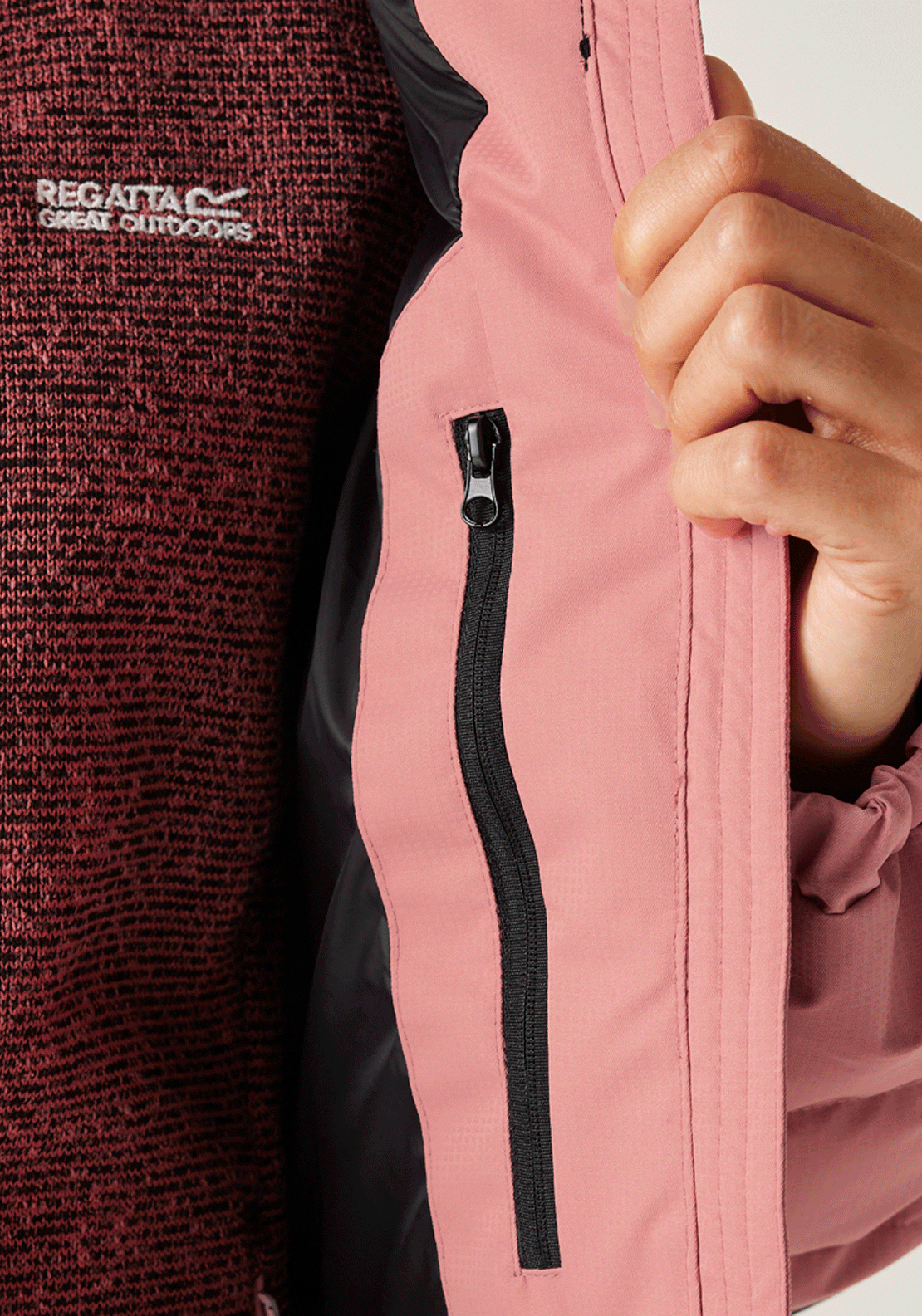 Regatta Aldthorn Insulated Jacket - Dstyrose/blk 4 Shaws Department Stores