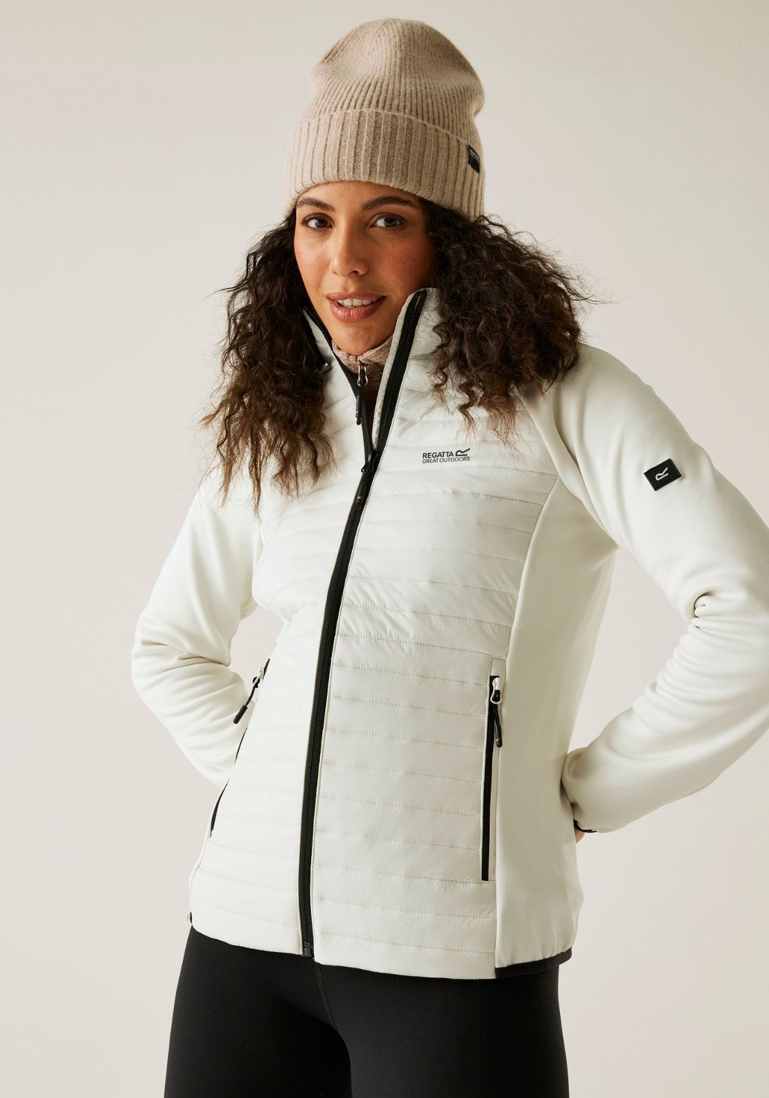 Clumber Hybrid Jacket - Stone White