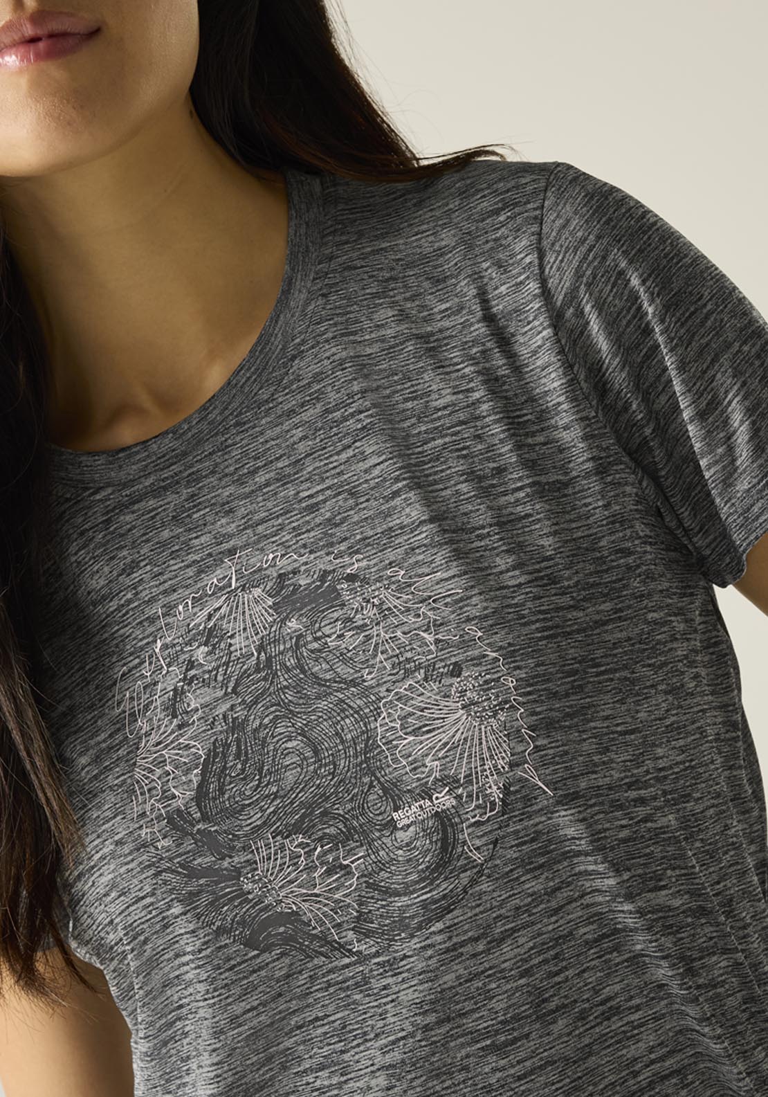 Fingal T-Shirt - Dark Storm Marl
