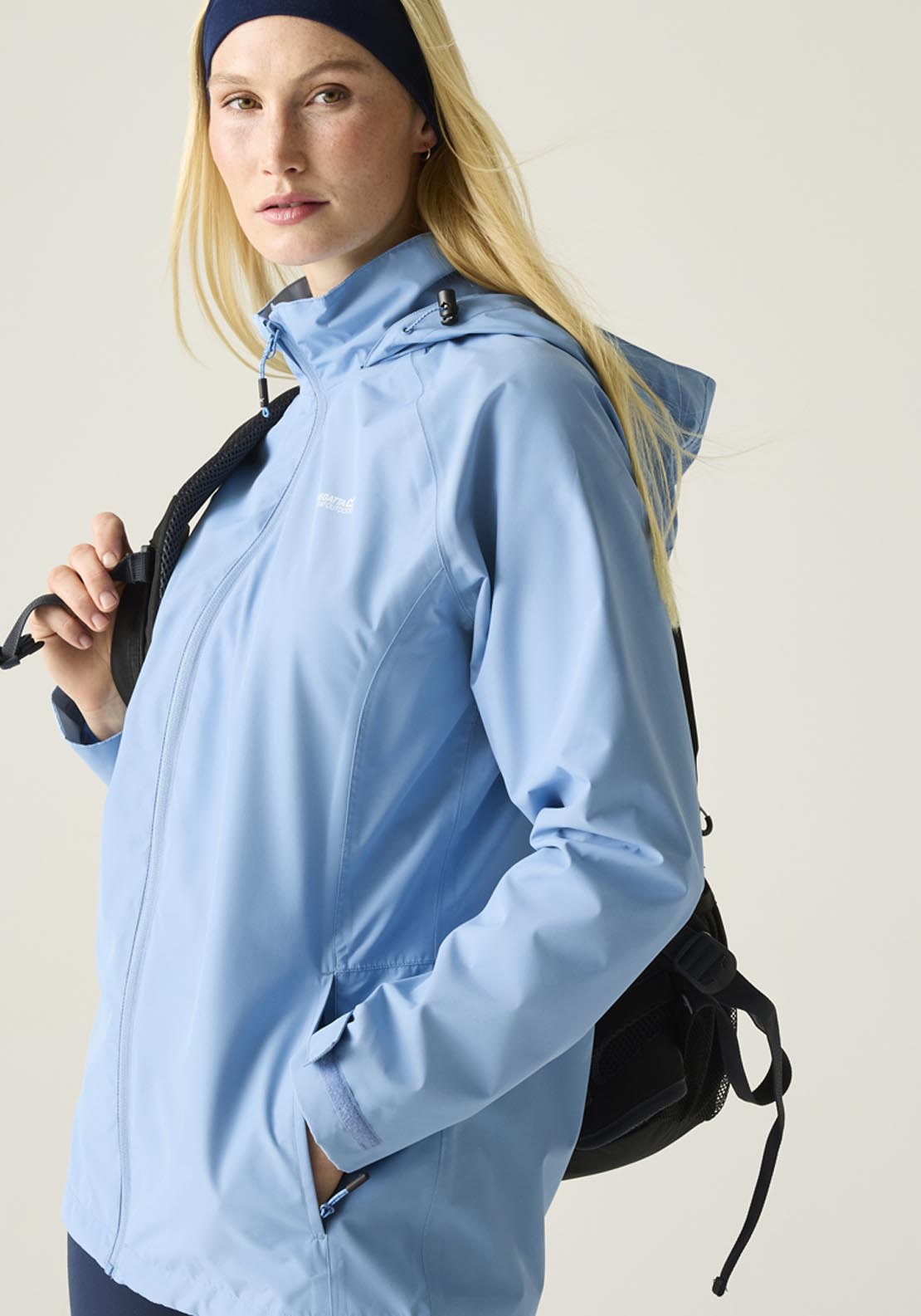 Daysha II Waterproof Jacket - Washed Denim