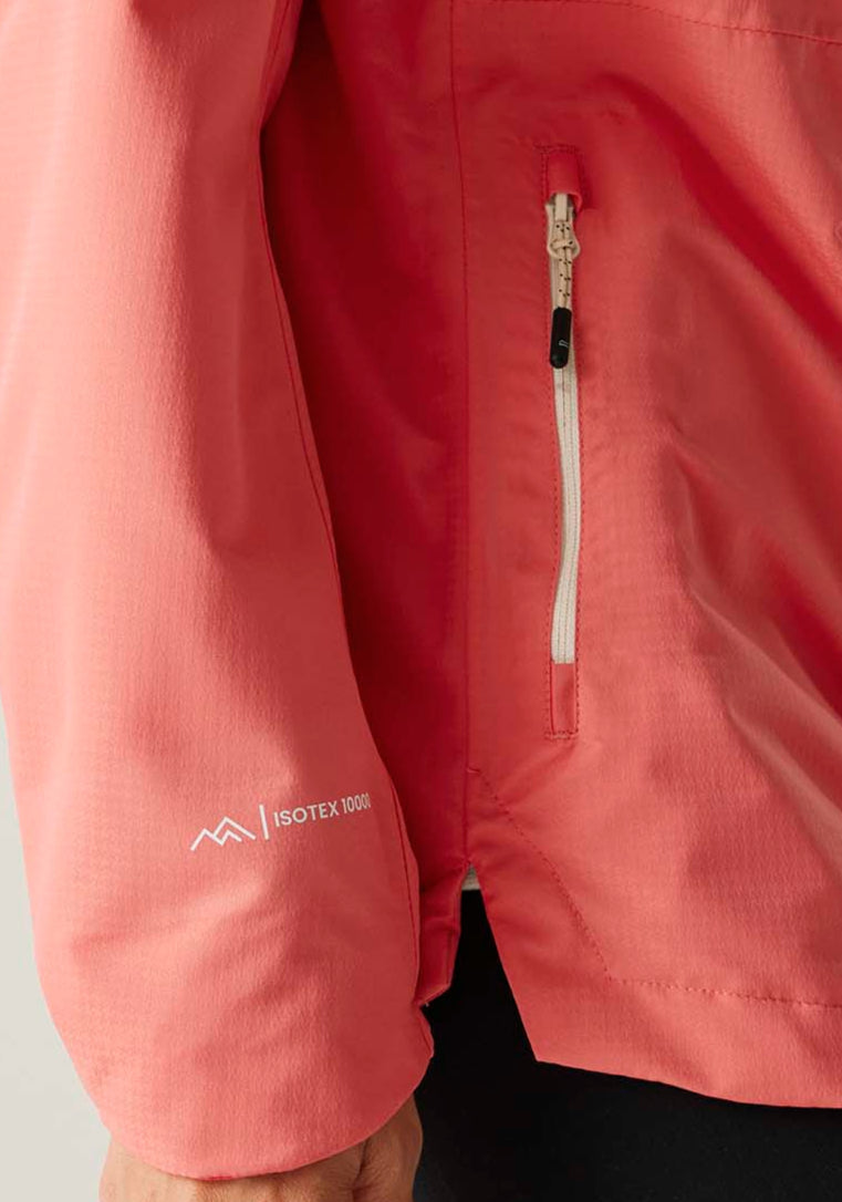 Regatta Hamara Iiii Waterproof Jacket - Peach 5 Shaws Department Stores