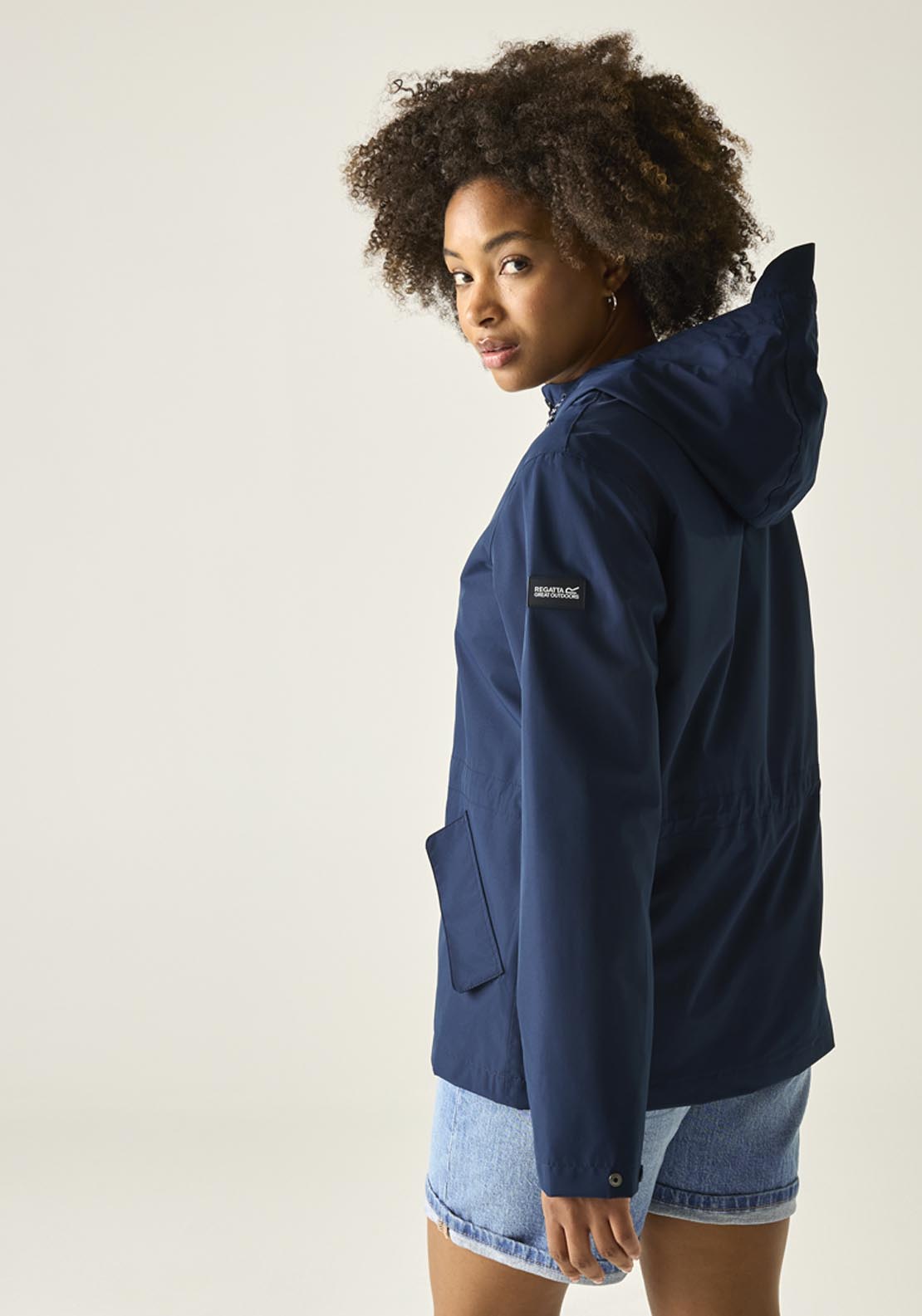 Regatta Waterproof Bayletta Jacket - Blue 2 Shaws Department Stores