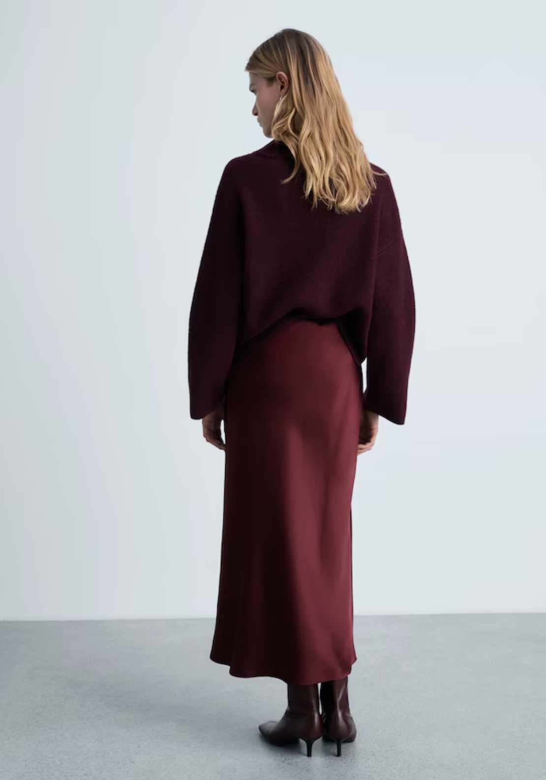Mango Skirt Mia2 - Dark Red 3 Shaws Department Stores