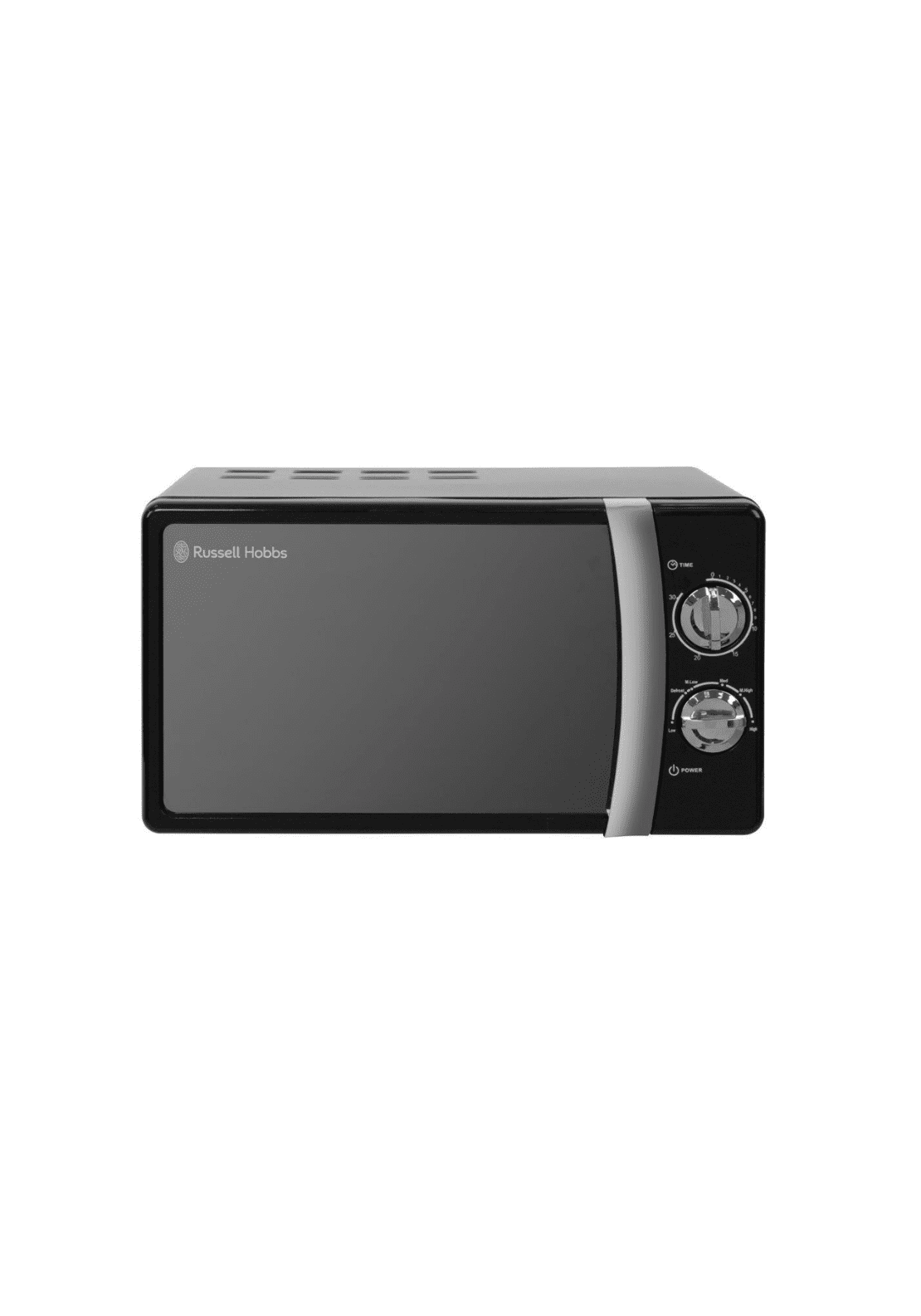 Russell Hobbs Colours Plus Manual Microwave - Black 1 Shaws Department Stores