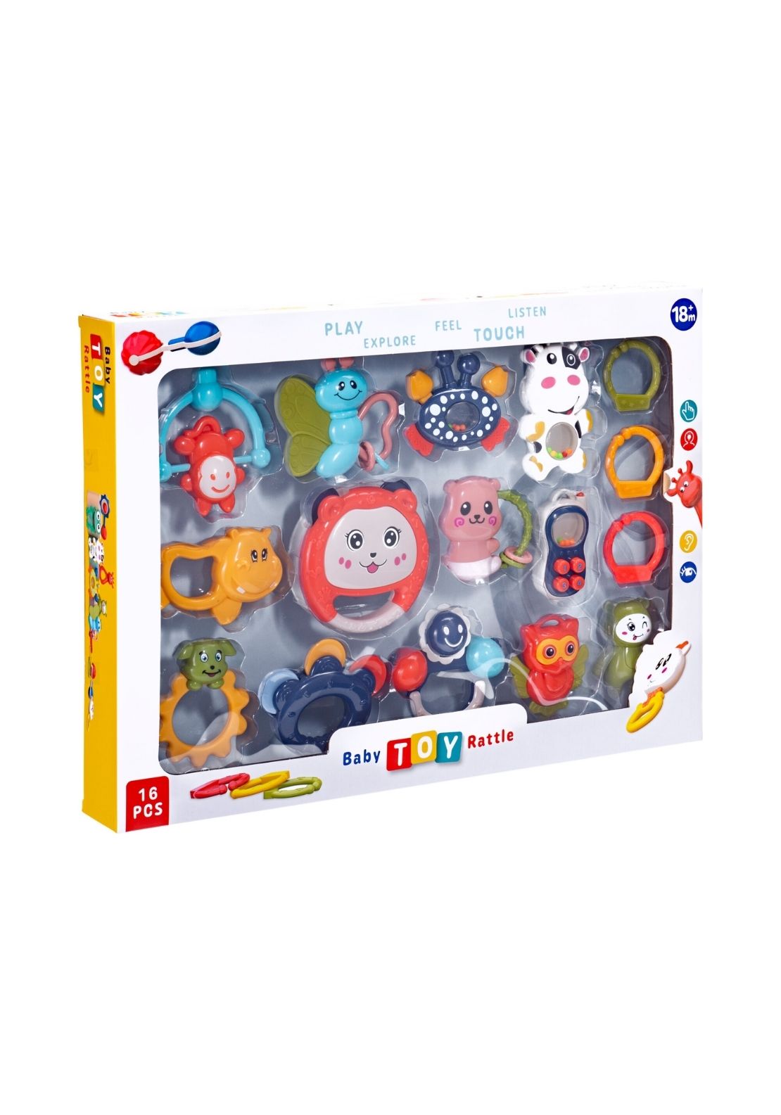 Baby Rattle Set - Multi
