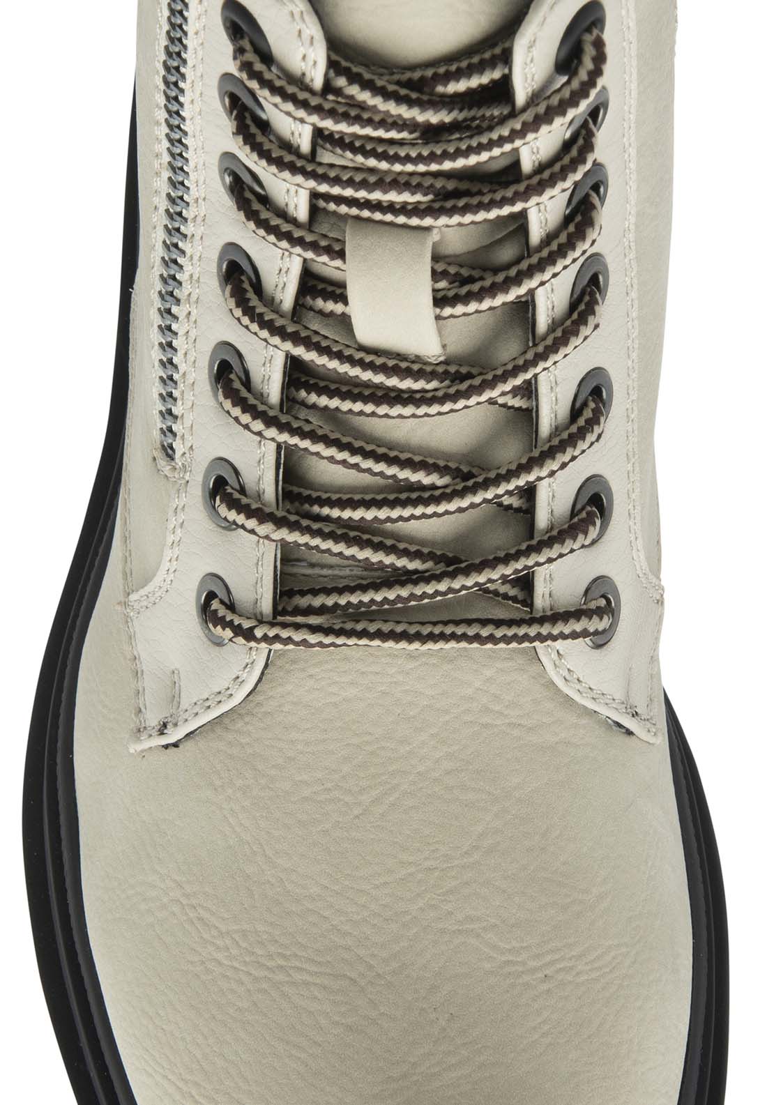 Lotus Saundra Ladies Waterproof Ankle Boot - Winter White 4 Shaws Department Stores