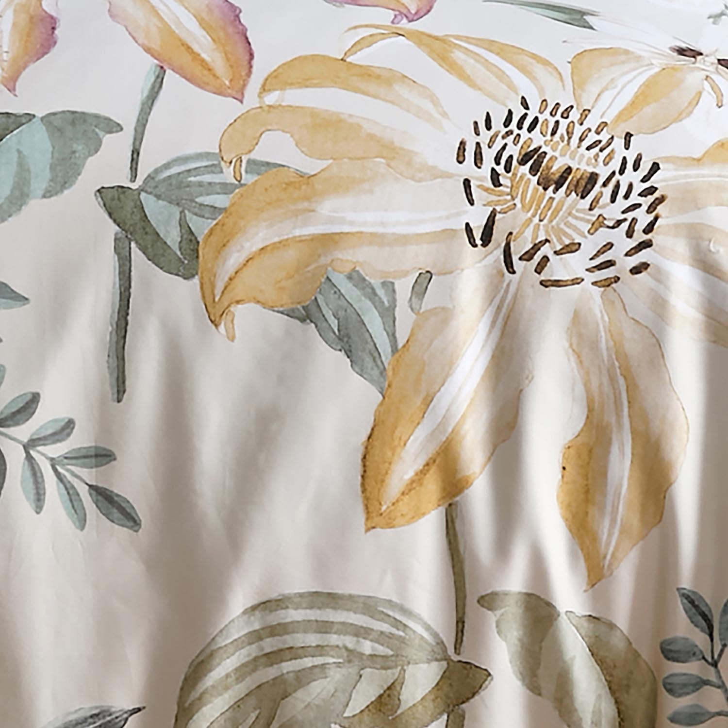 Heather & Ferne Sarah Duvet Cover Set - Gold 4 Shaws Department Stores