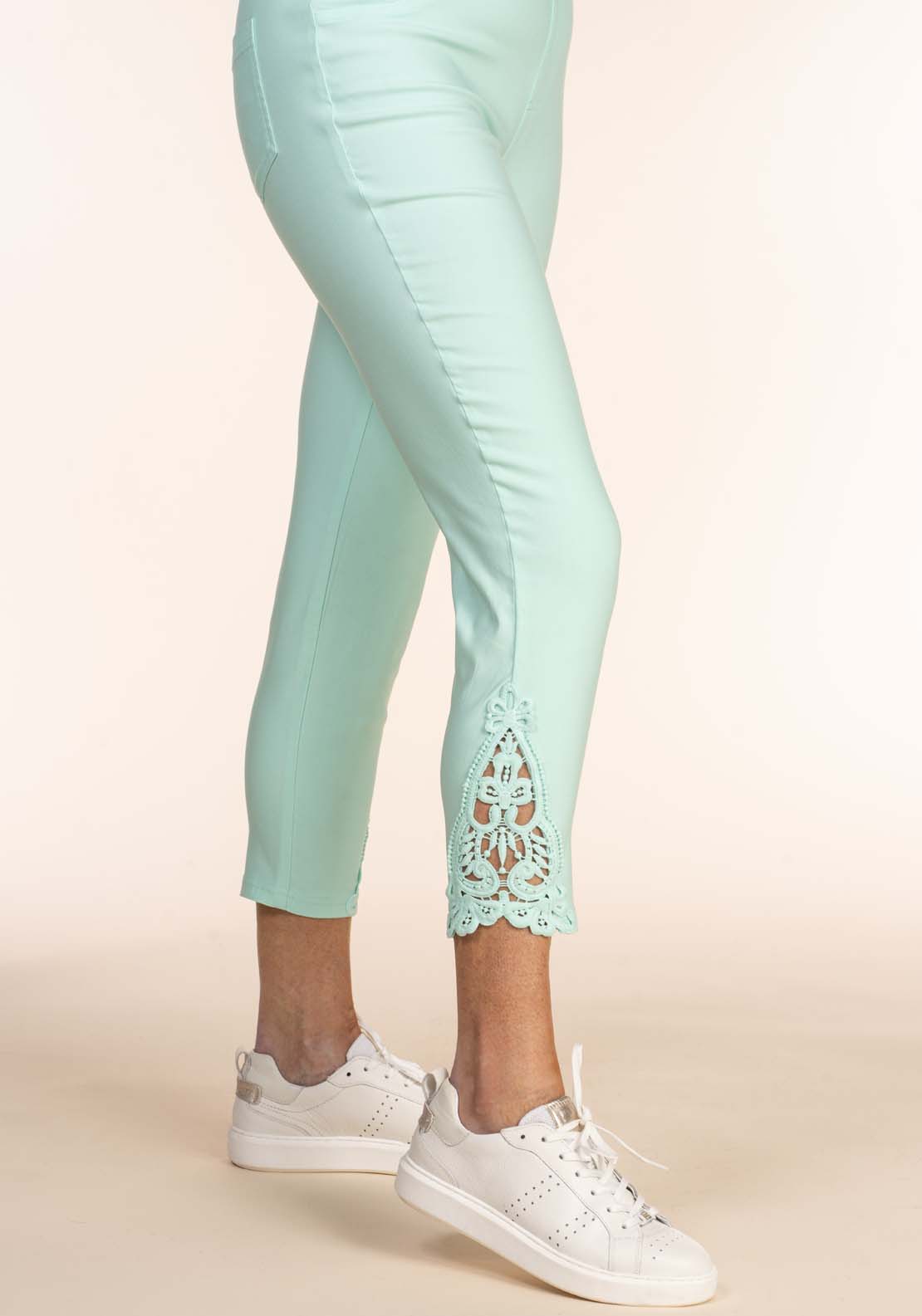 Tea Lane Soft Handfeel Capri - Blue 6 Shaws Department Stores