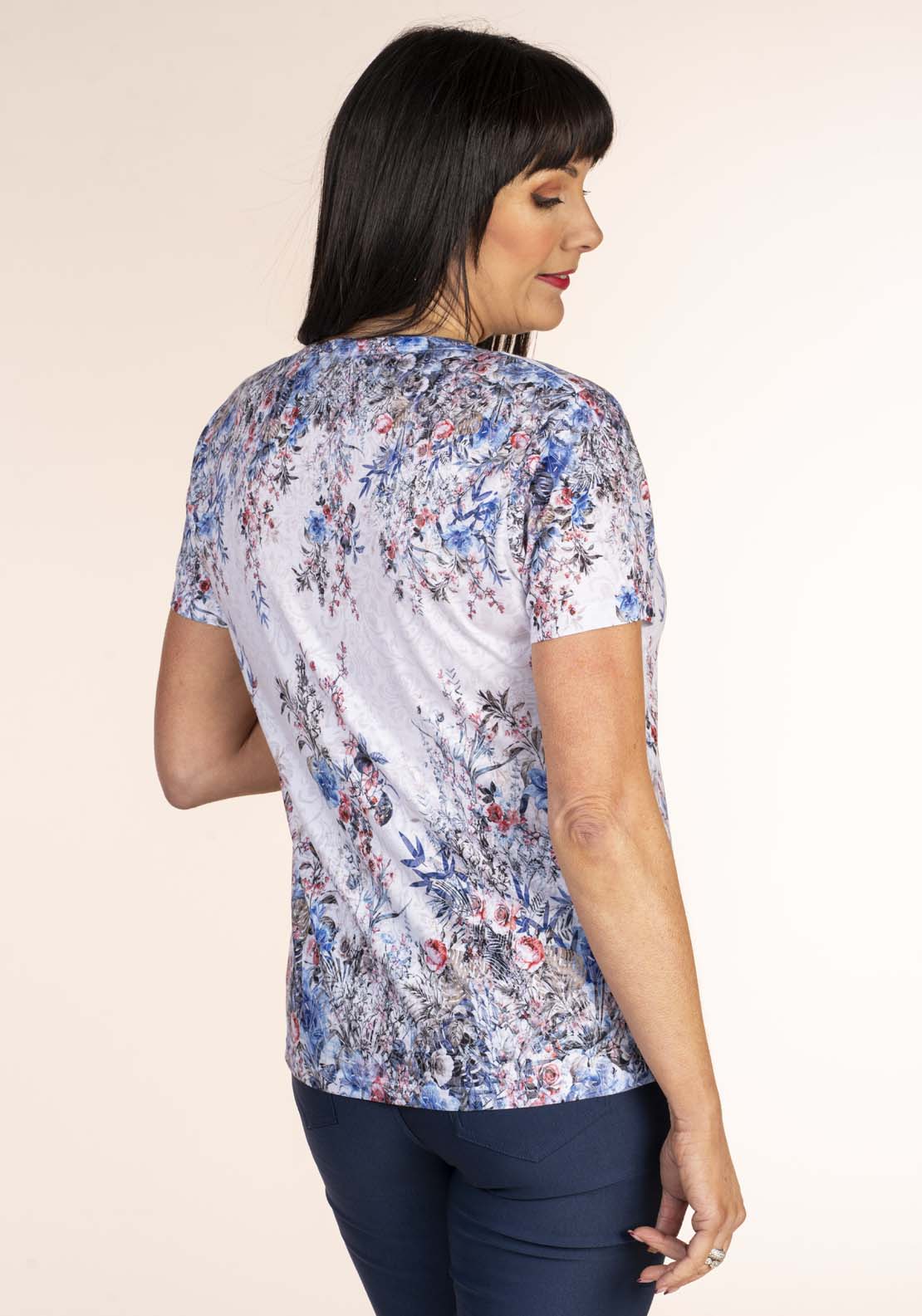 Tea Lane Floral Creeper Tee 4 Shaws Department Stores