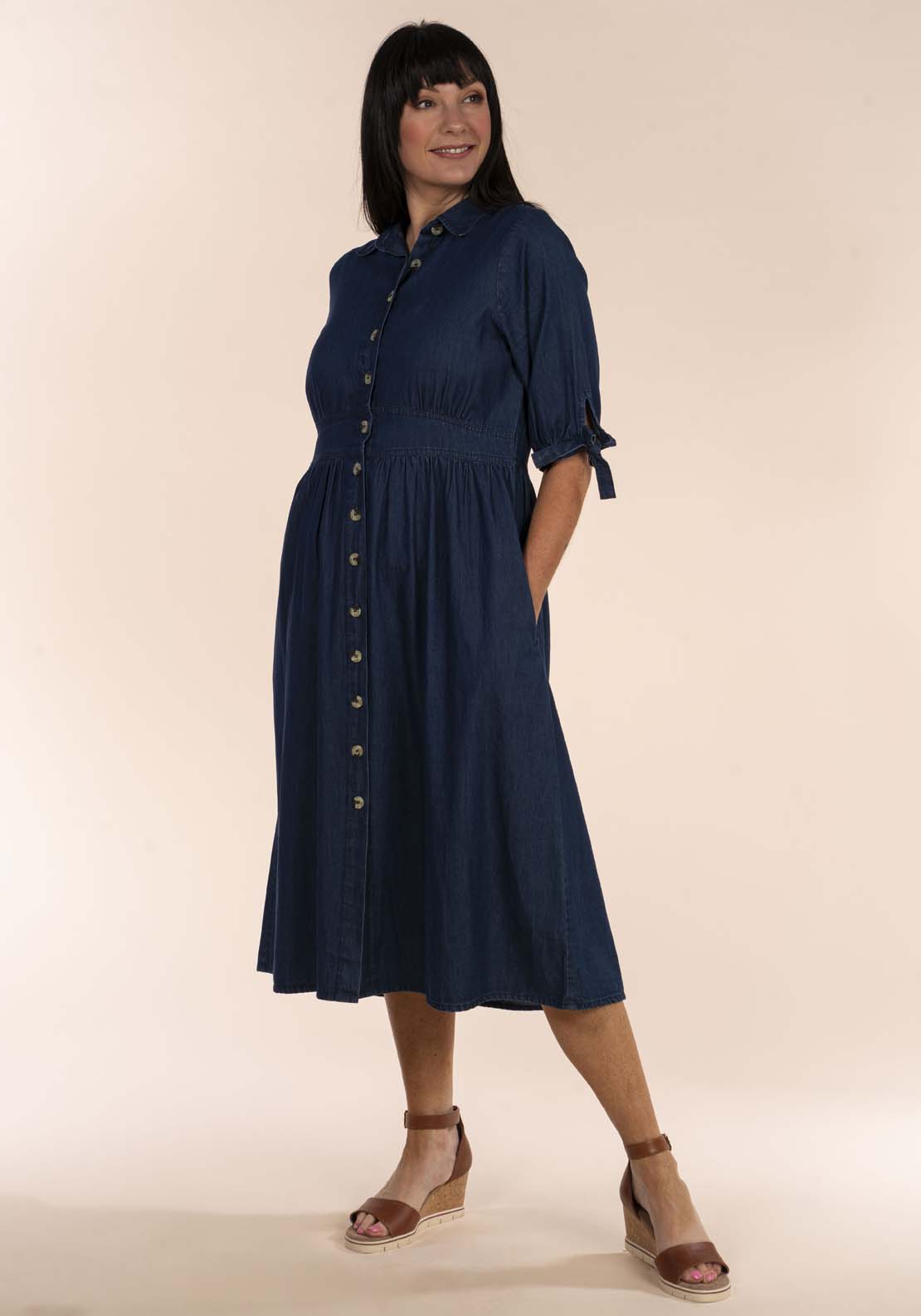 Tea Lane Denim Dress 1 Shaws Department Stores