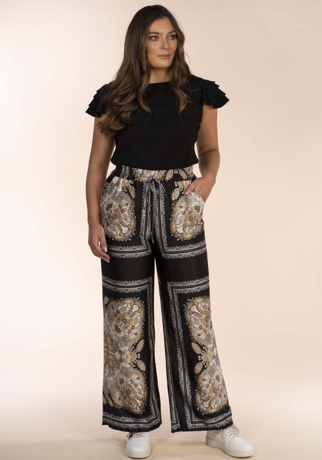 Naoise Scarf Print Pant 2 Shaws Department Stores