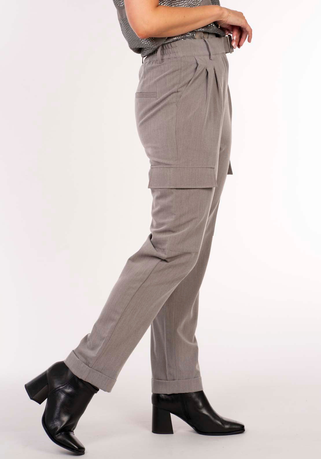 Naoise Cargo Suiting Pant - Grey 4 Shaws Department Stores