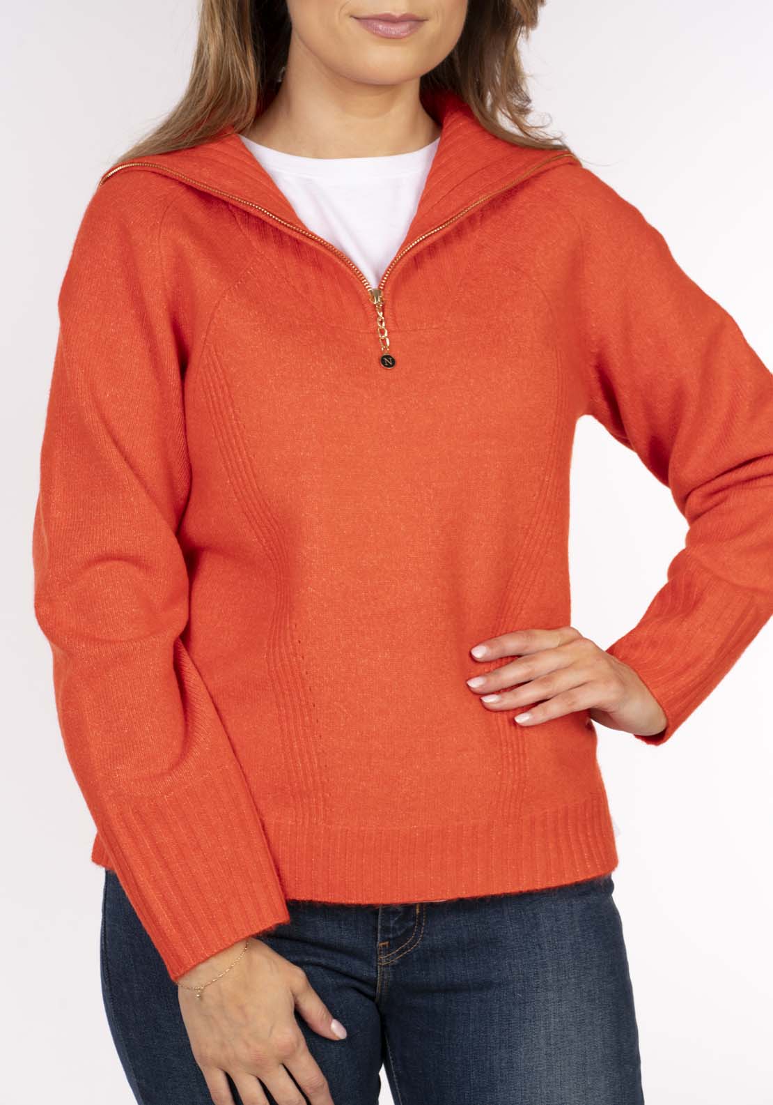 Naoise 1/2 Zip Sweater - Blaze 4 Shaws Department Stores