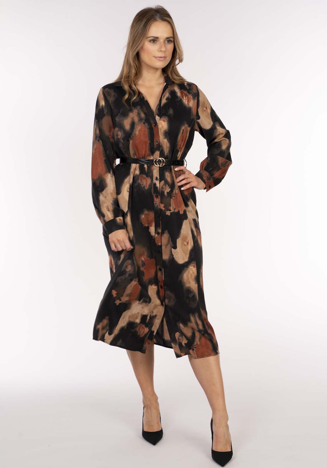 Naoise Shirt Dress - Tiedye Print 1 Shaws Department Stores