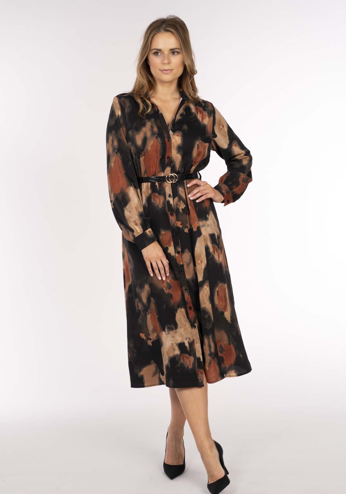 Naoise Shirt Dress - Tiedye Print 2 Shaws Department Stores