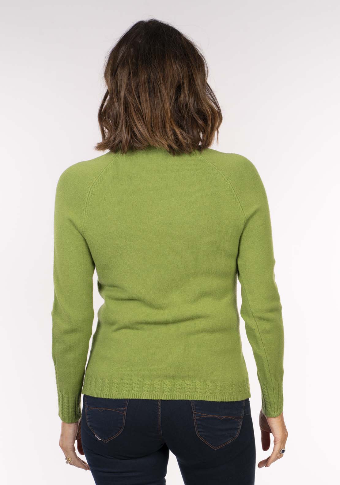 Tea Lane Turtle Neck - Green 6 Shaws Department Stores