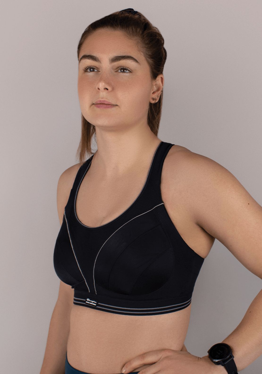 Shock Absorber Shock Absorber Sports Bra - Black/silver Nbk 1 Shaws Department Stores