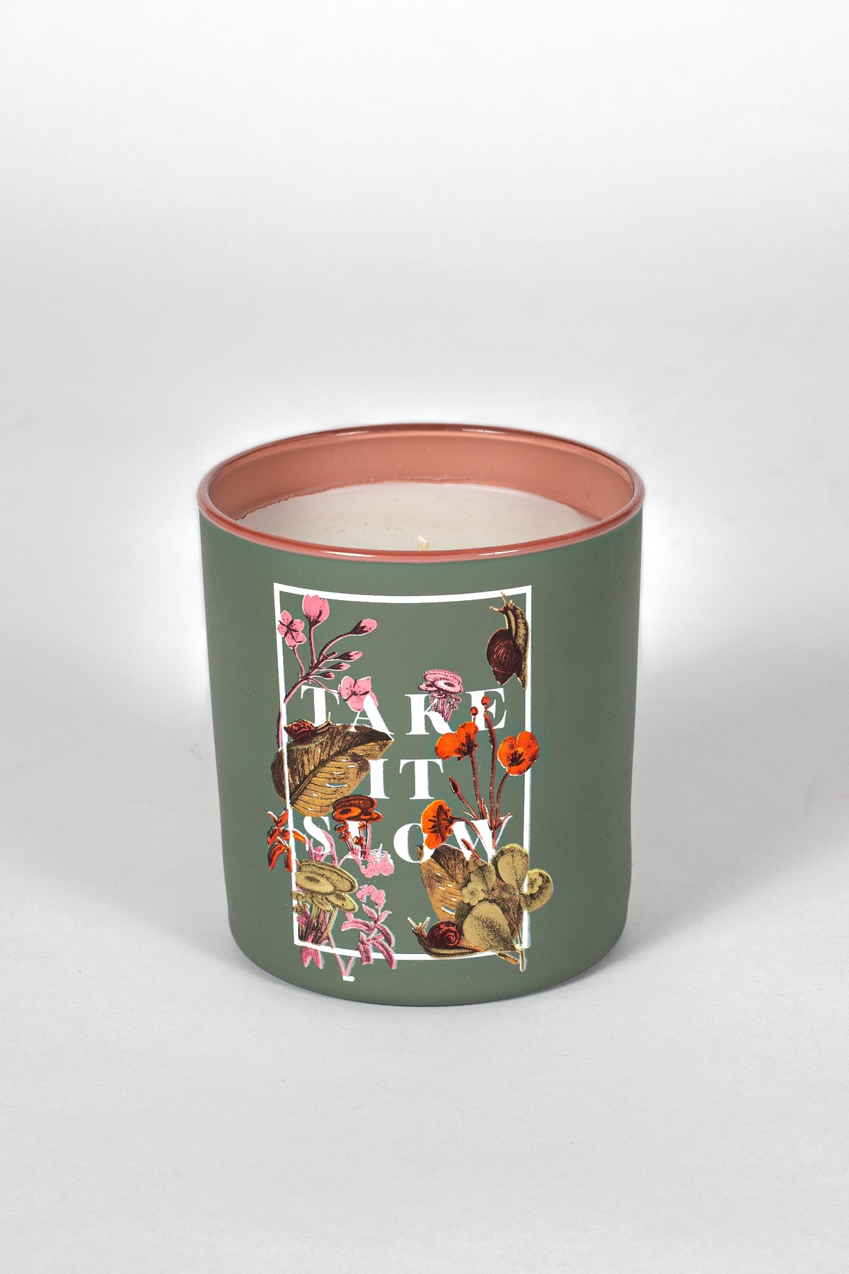 Rakel Slow City Candle Single - Green 1 Shaws Department Stores