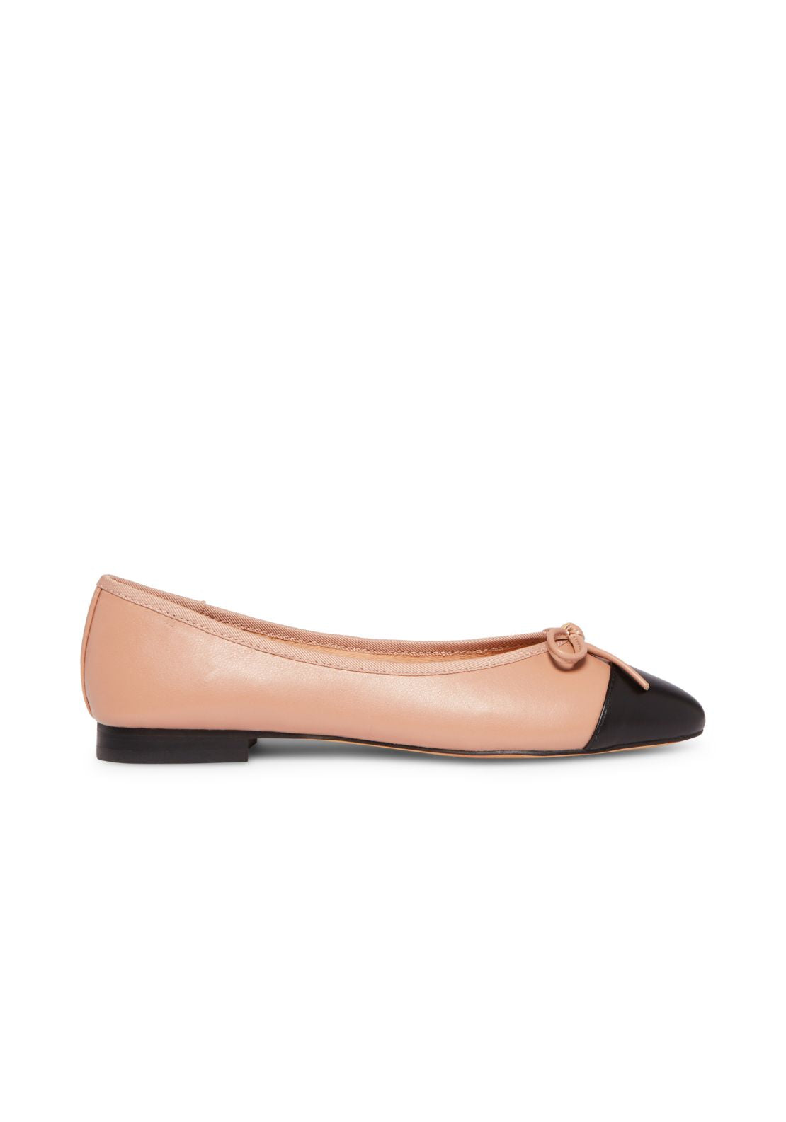 Steve Madden Flat Ch Pump - Natural Leather 1 Shaws Department Stores