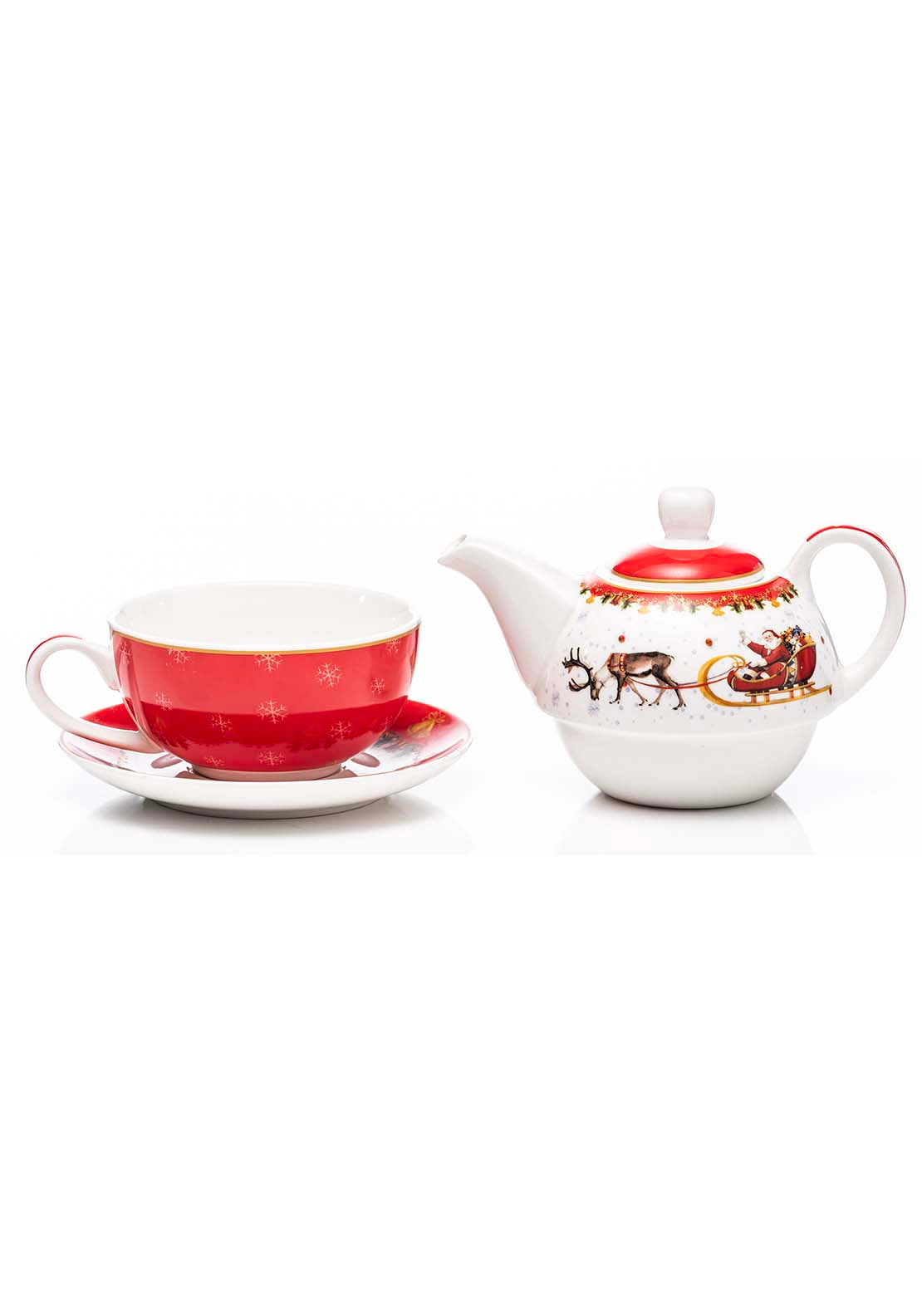 The Home Collection Christmas Tea For One Set 1 Shaws Department Stores
