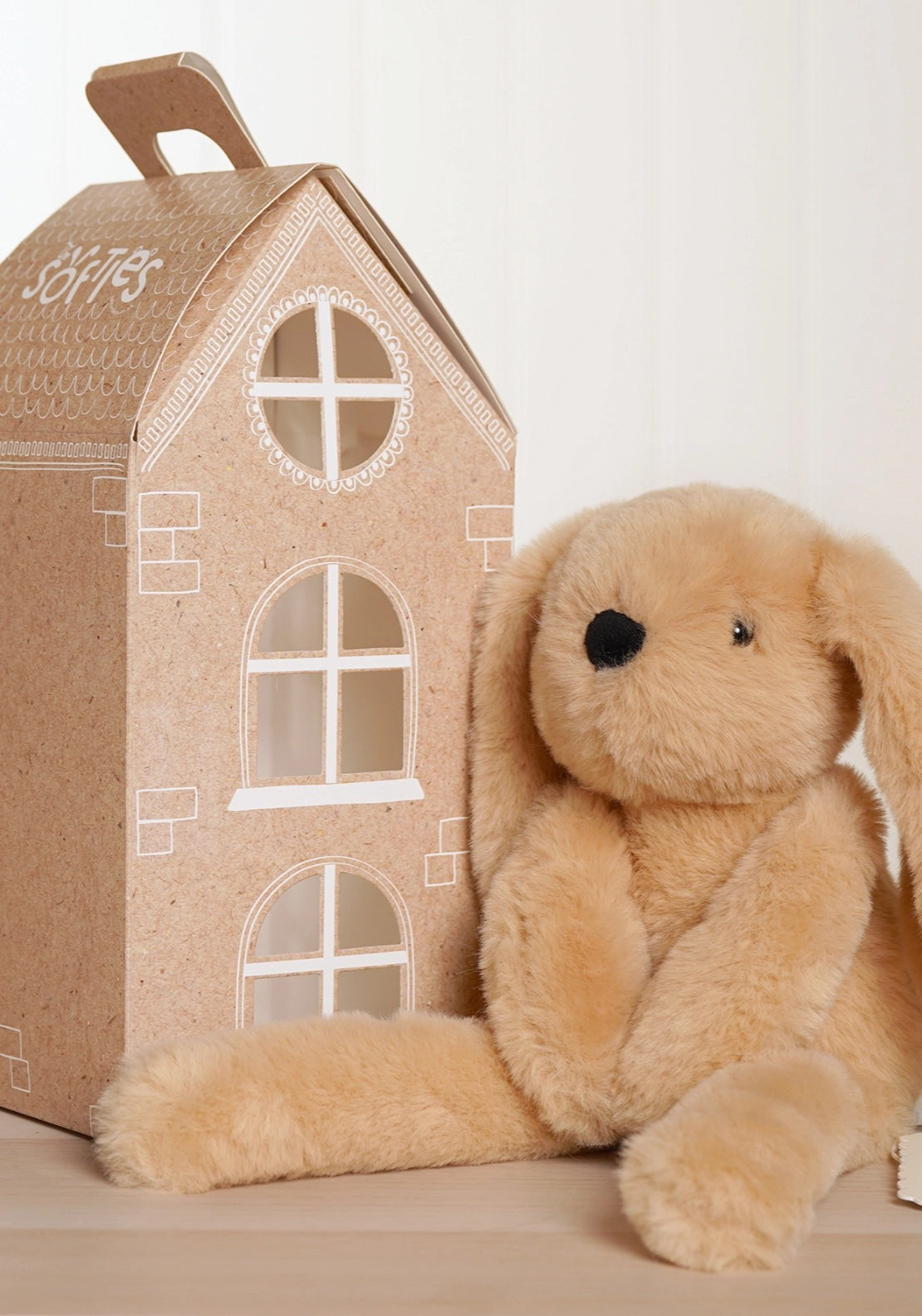 Oatey The Plush Long Leg Bunny - Brown