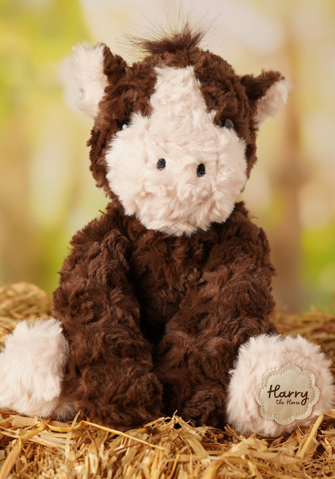 Harry The Plush Sitting Horse - Multi