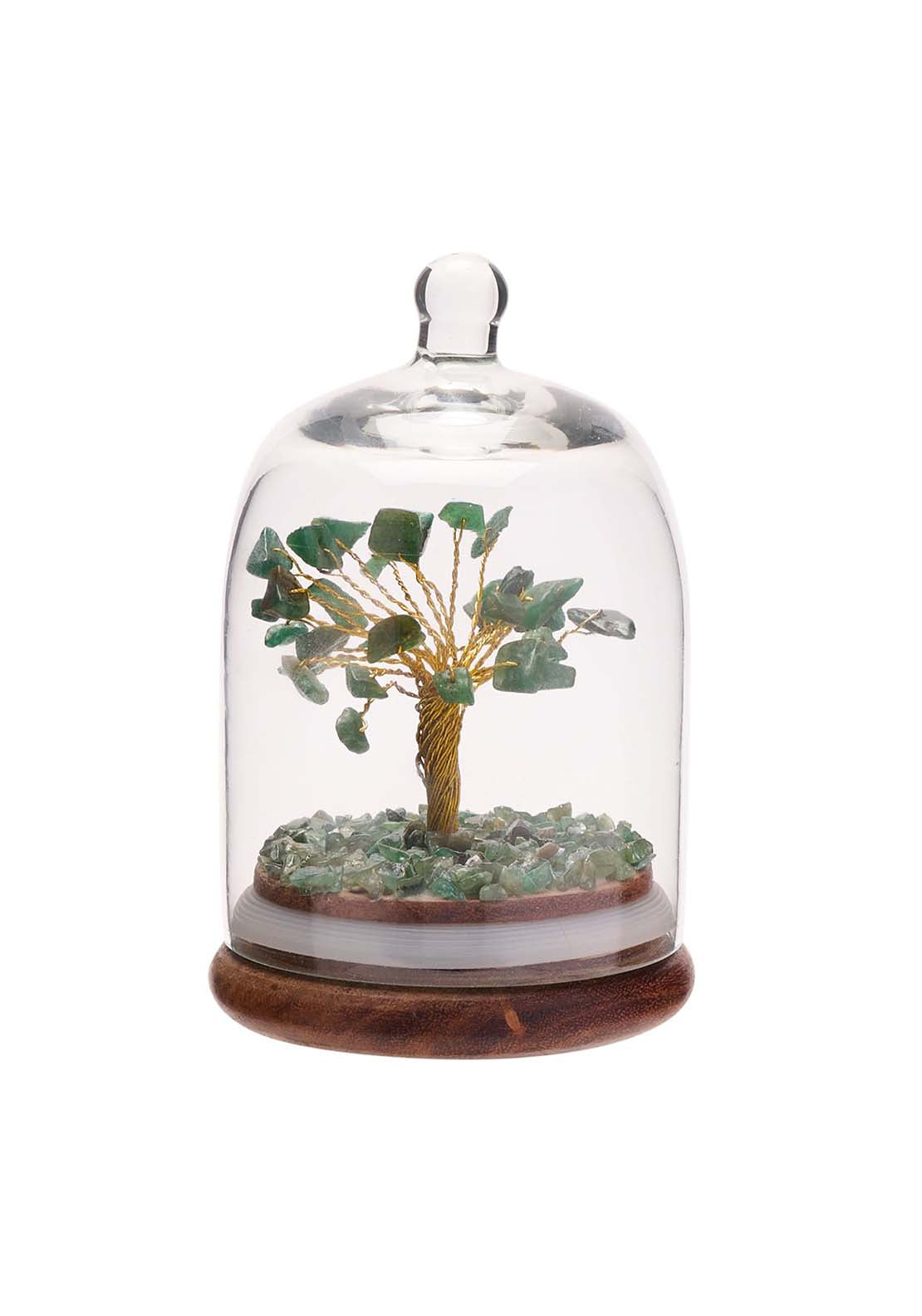 Sophia Gemstone Dome Tree - Green Aventurine 1 Shaws Department Stores