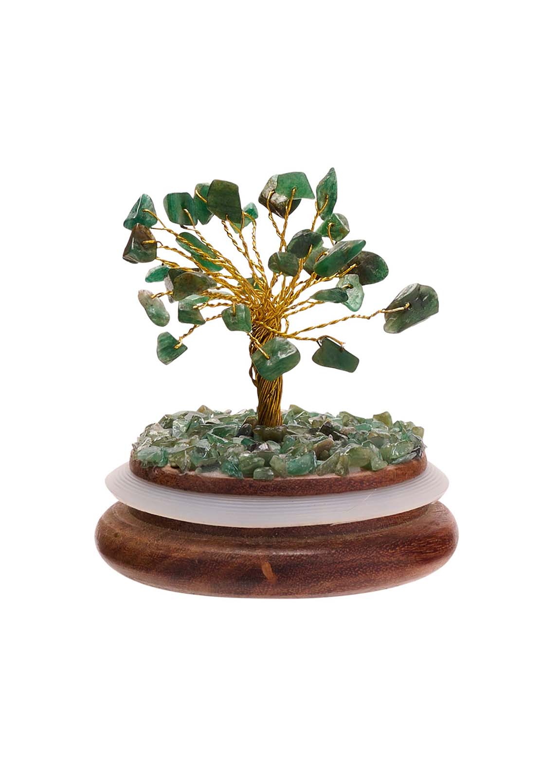 Sophia Gemstone Dome Tree - Green Aventurine 2 Shaws Department Stores