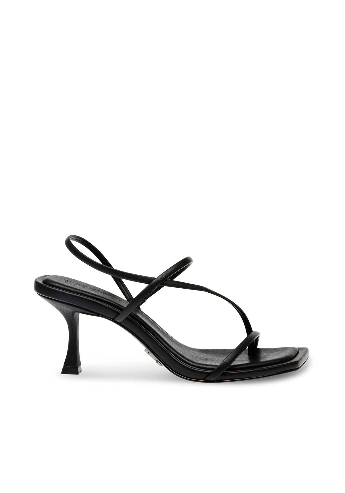 Strappy Sandal Mid Heel Black – Shaws Department Stores