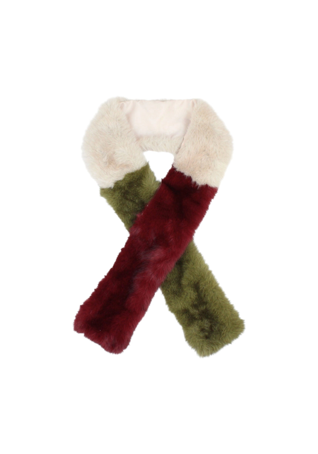 Multi Fluffy Scarf - Multicolour