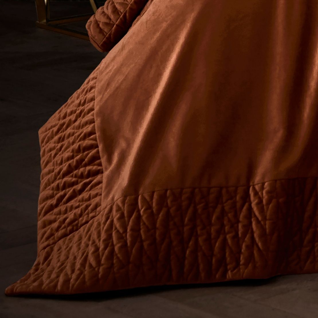 Laurence Llewelyn-bowen Siena Bedspread 150cm x 220cm - Spice 2 Shaws Department Stores