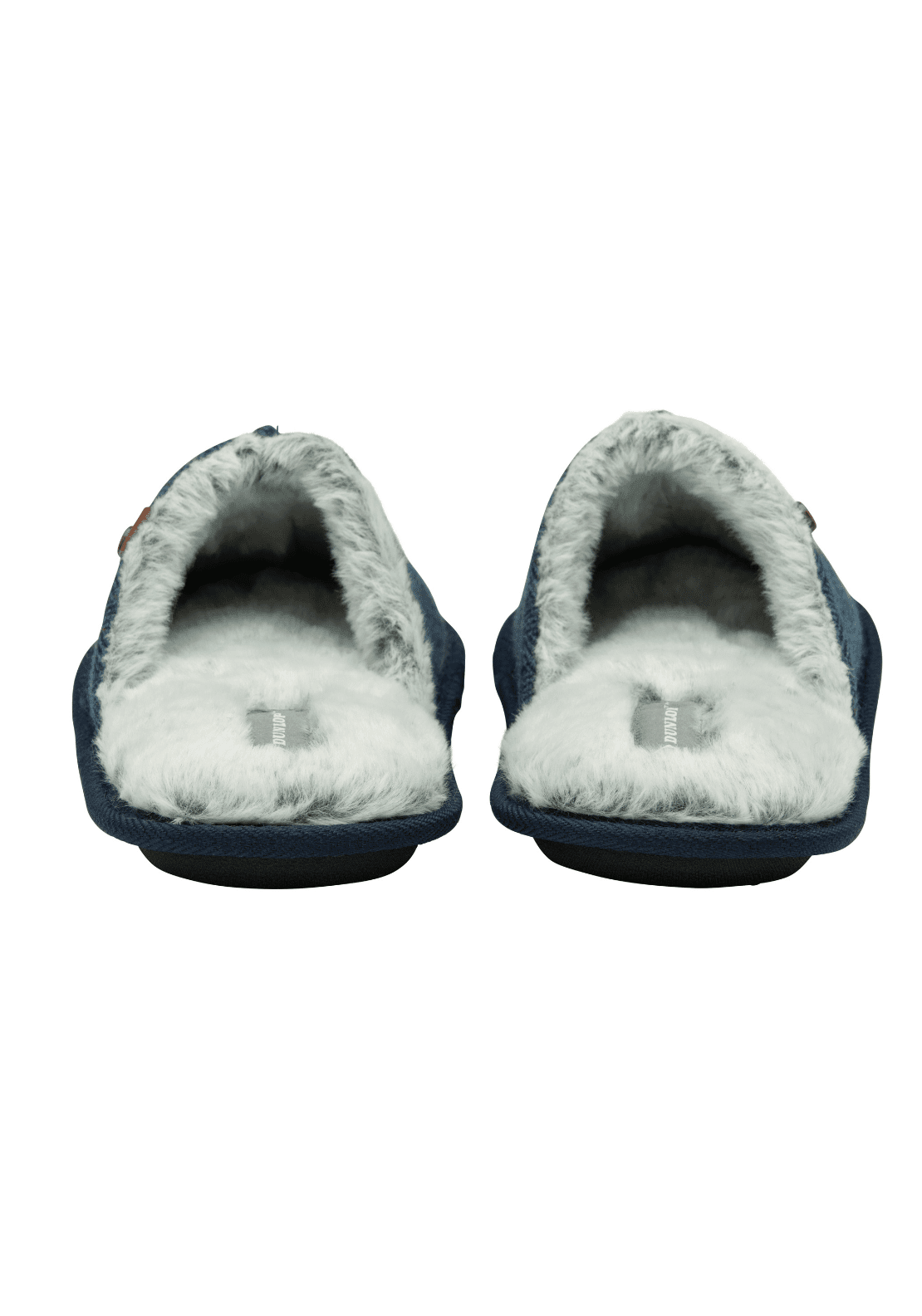 Dunlop Sydney navy slip-on mule. - Navy 3 Shaws Department Stores