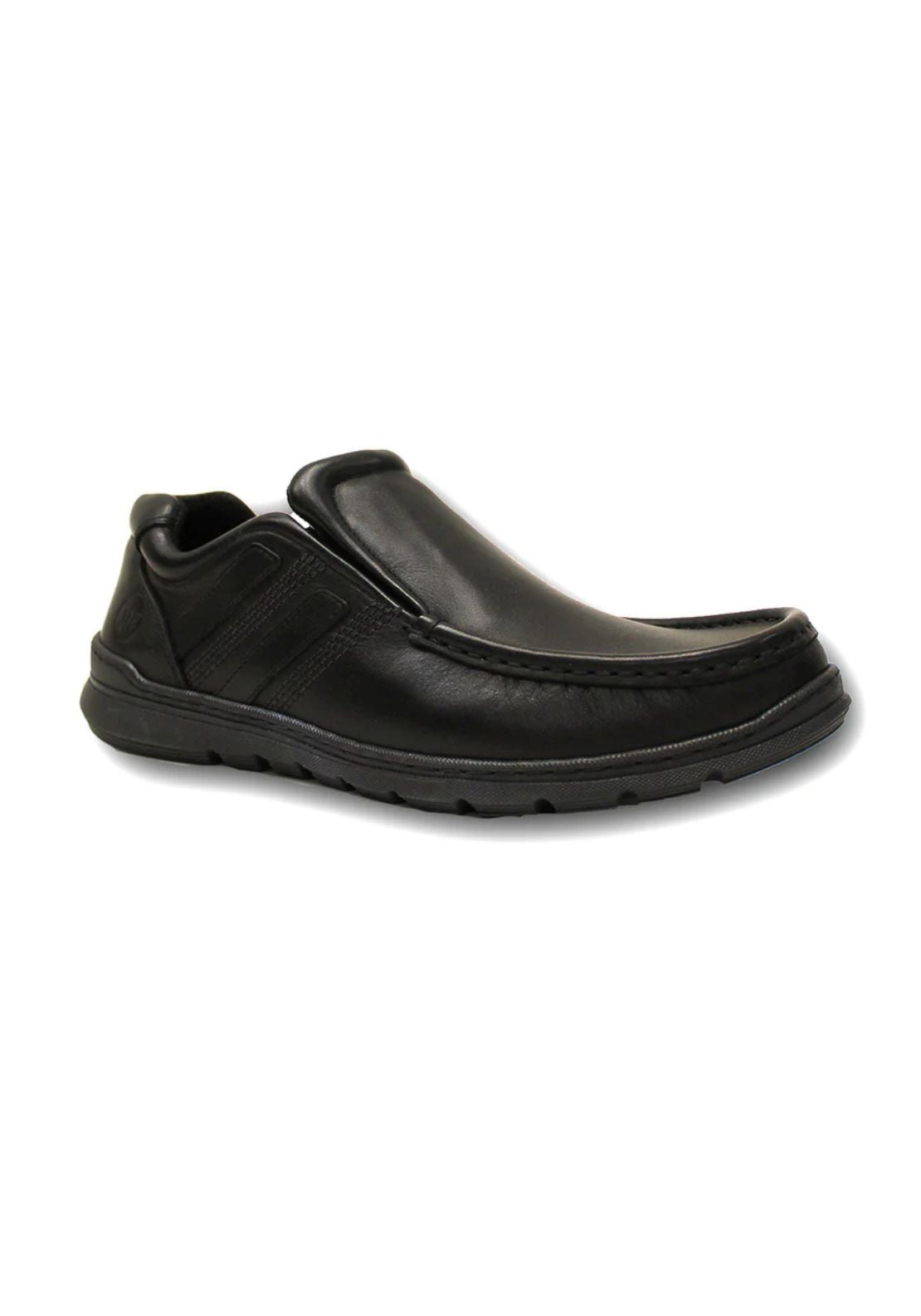 Ninety 78 Slip-on School Shoe - Black 1 Shaws Department Stores