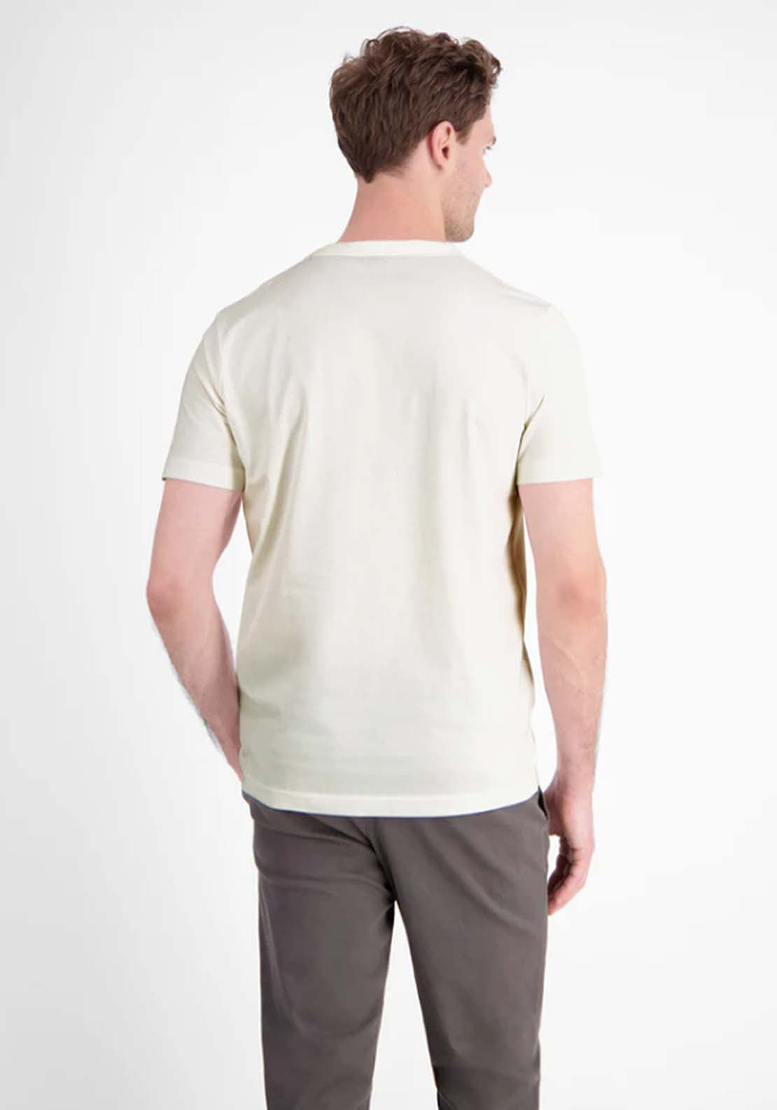 Lerros Graphic Print T-Shirt - White 2 Shaws Department Stores