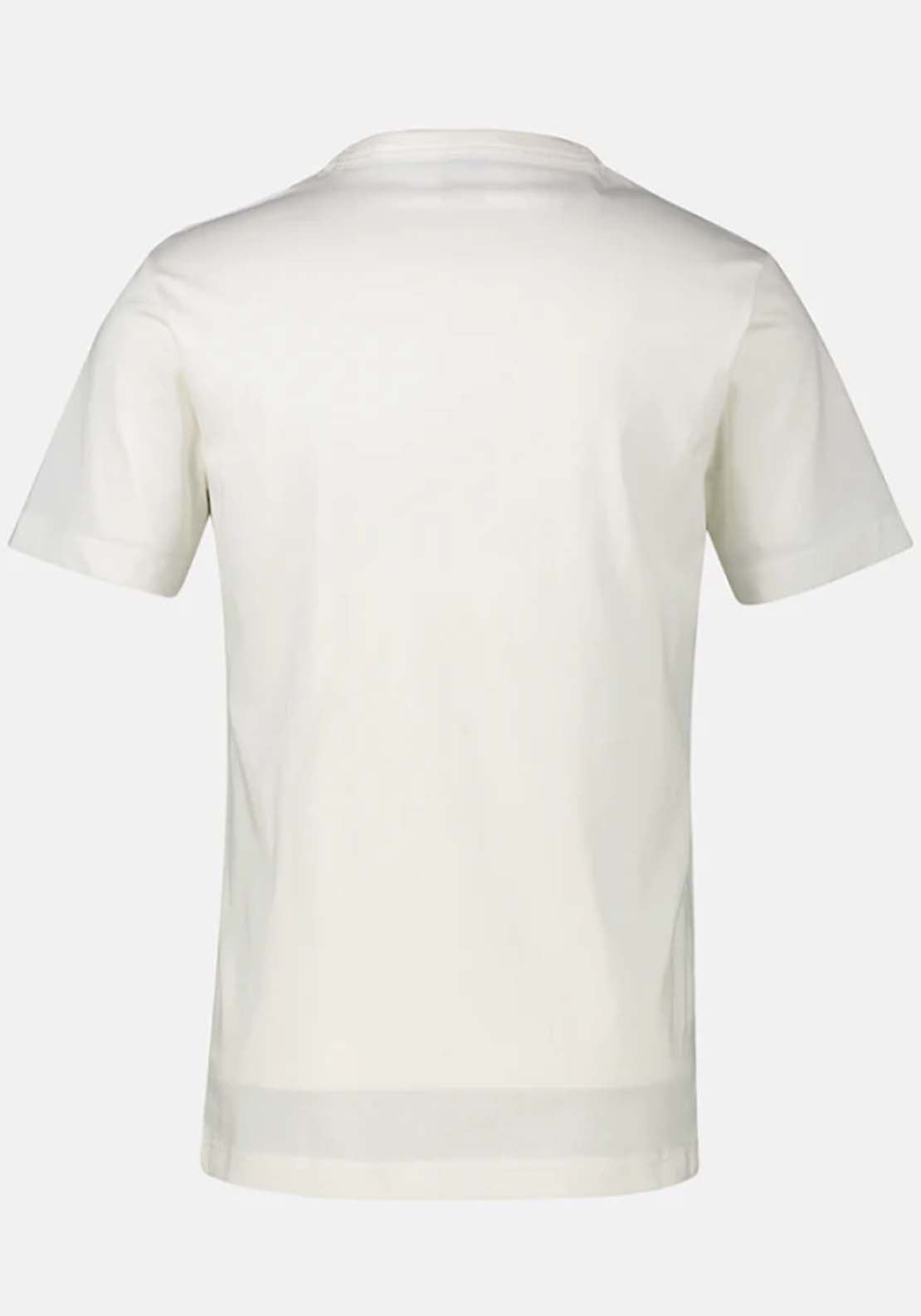 Lerros Graphic Print T-Shirt - White 4 Shaws Department Stores
