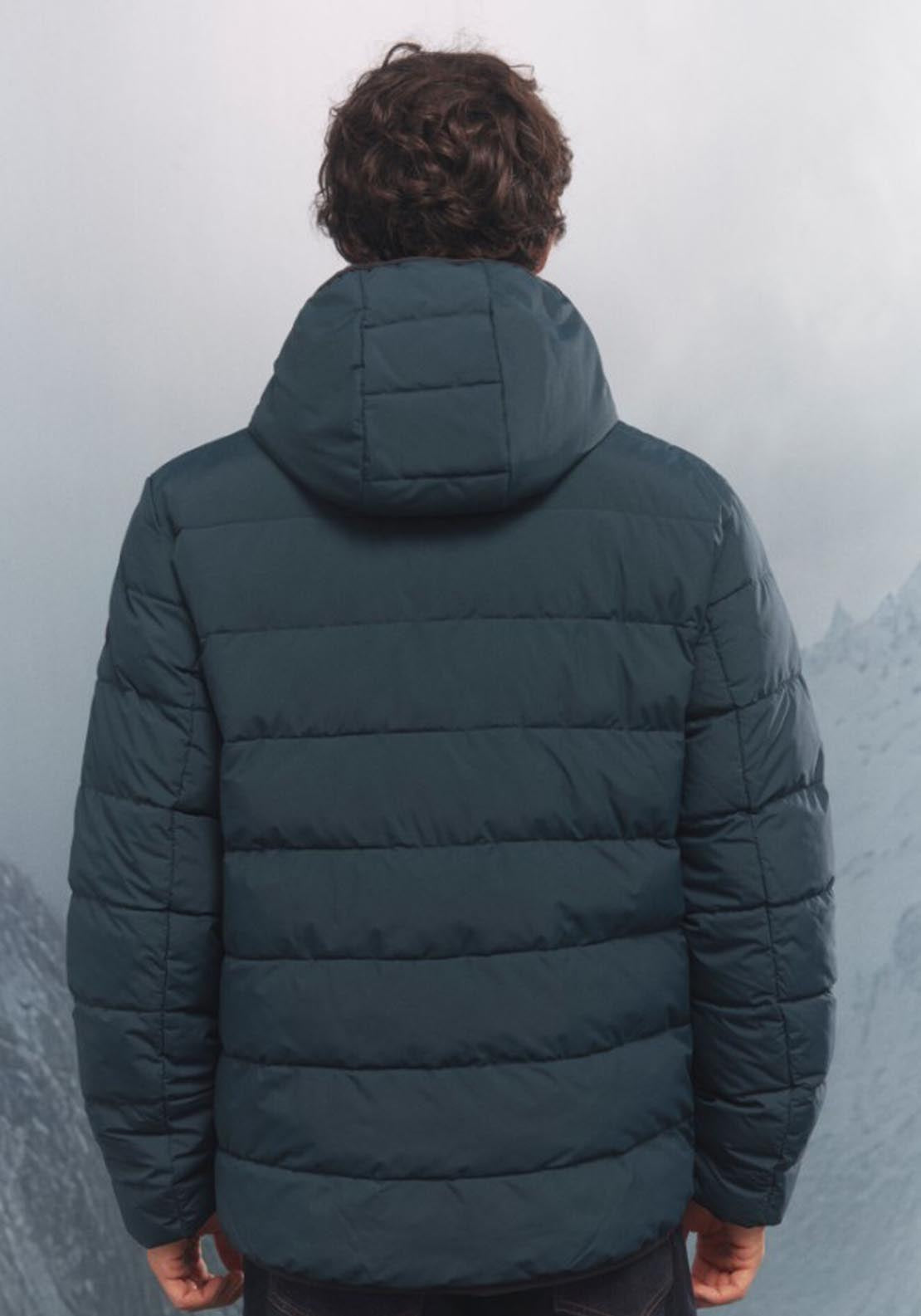 Springfield Thermal Puffer Jacket - Blue 2 Shaws Department Stores