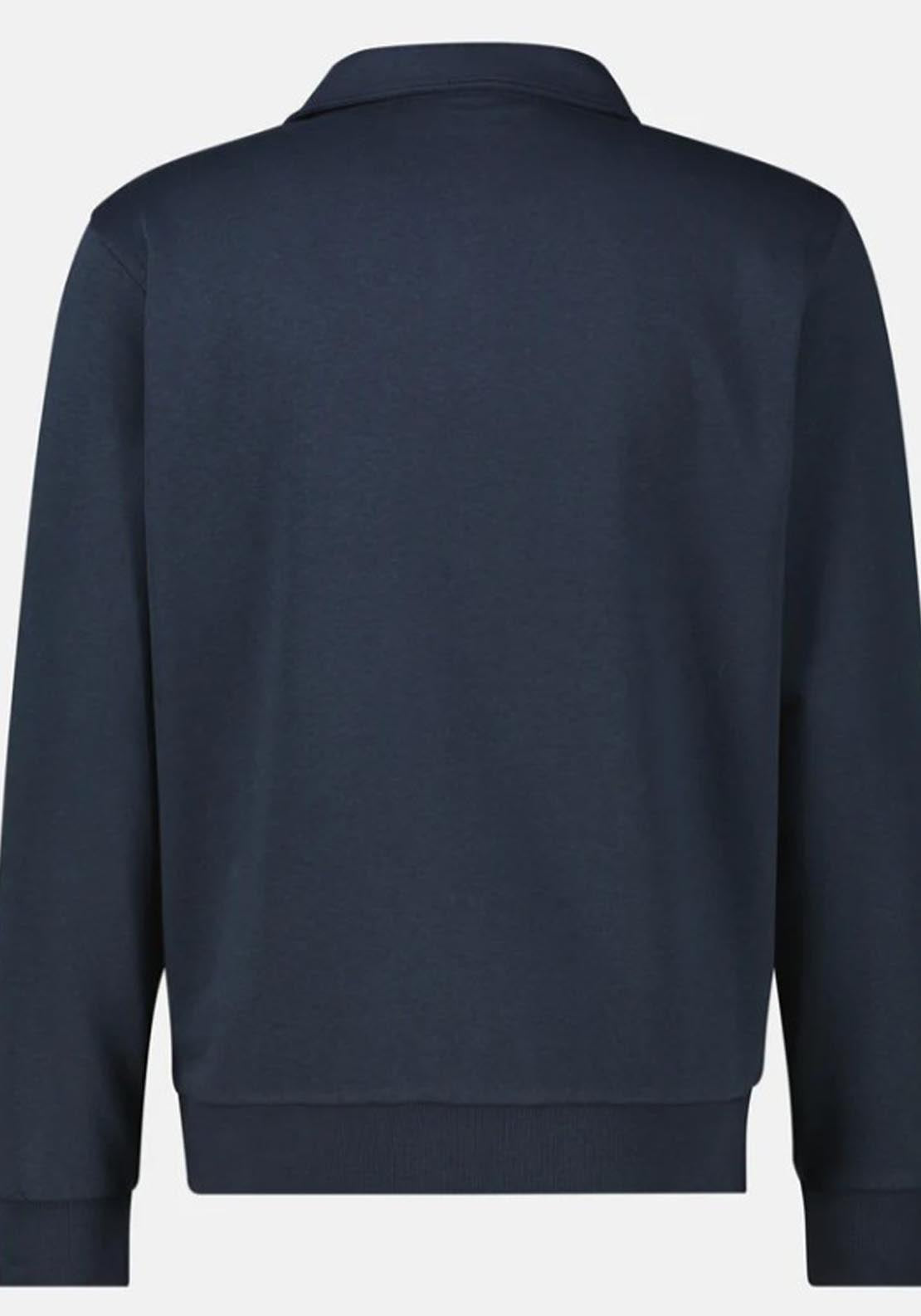 Lerros Sweat Polo Shirt - Classic Navy 4 Shaws Department Stores