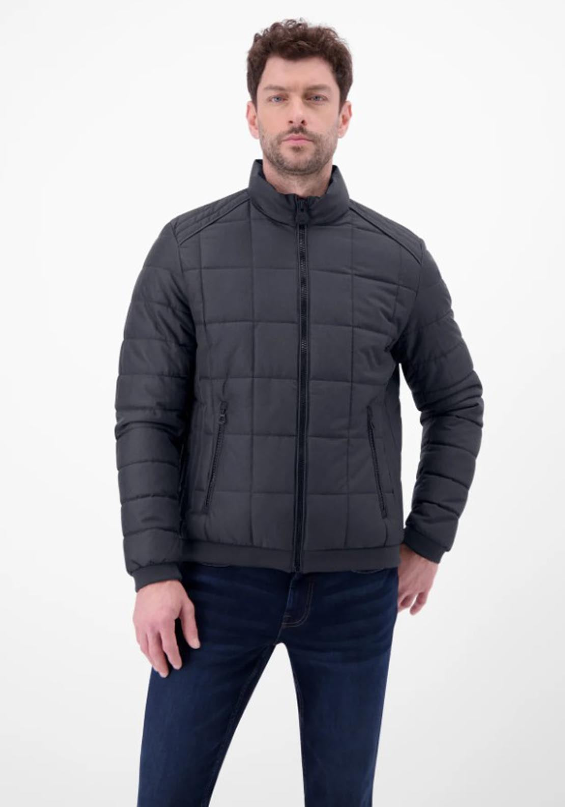Lerros Quilted Jacket - Blue 1 Shaws Department Stores