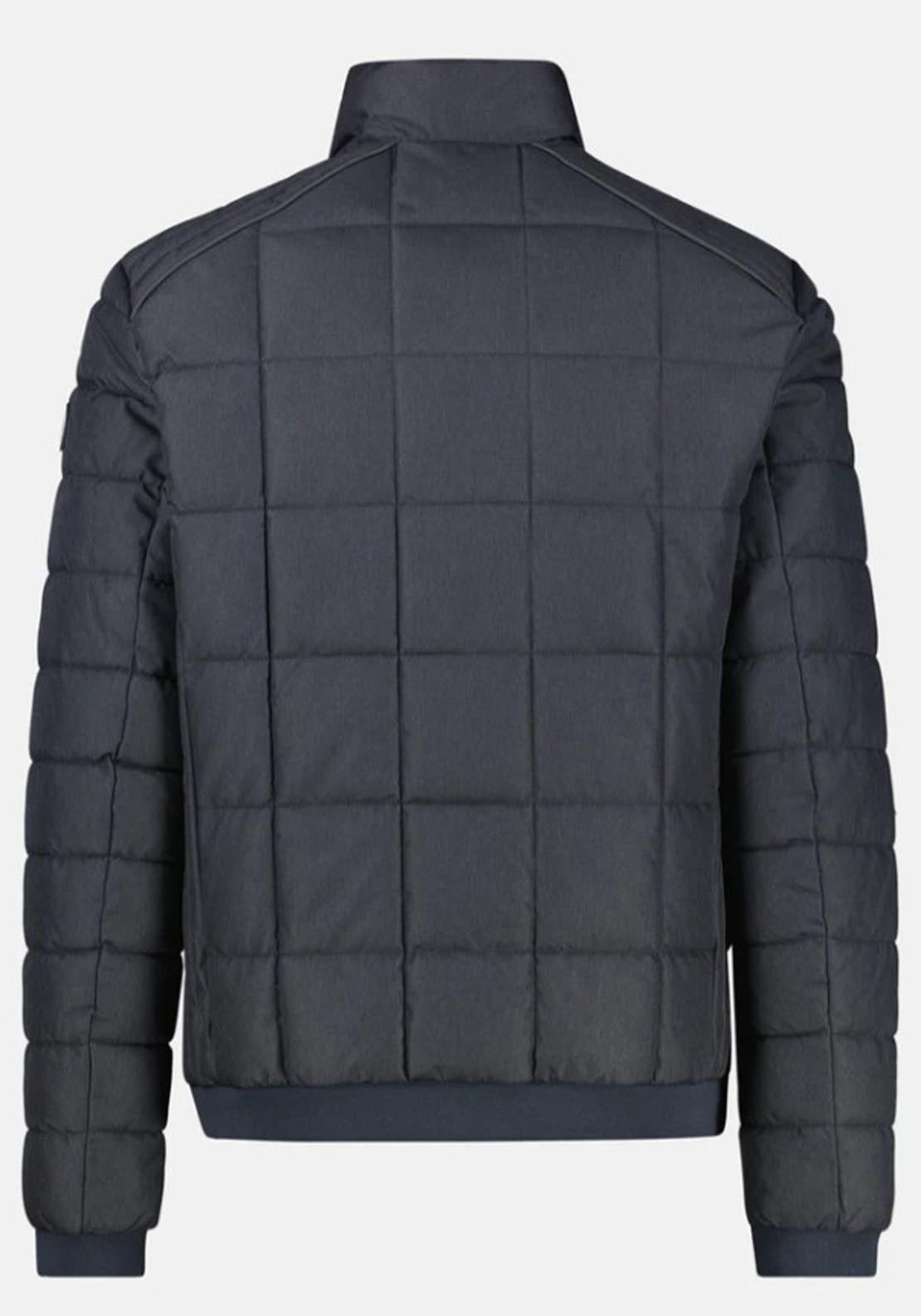 Lerros Quilted Jacket - Blue 4 Shaws Department Stores