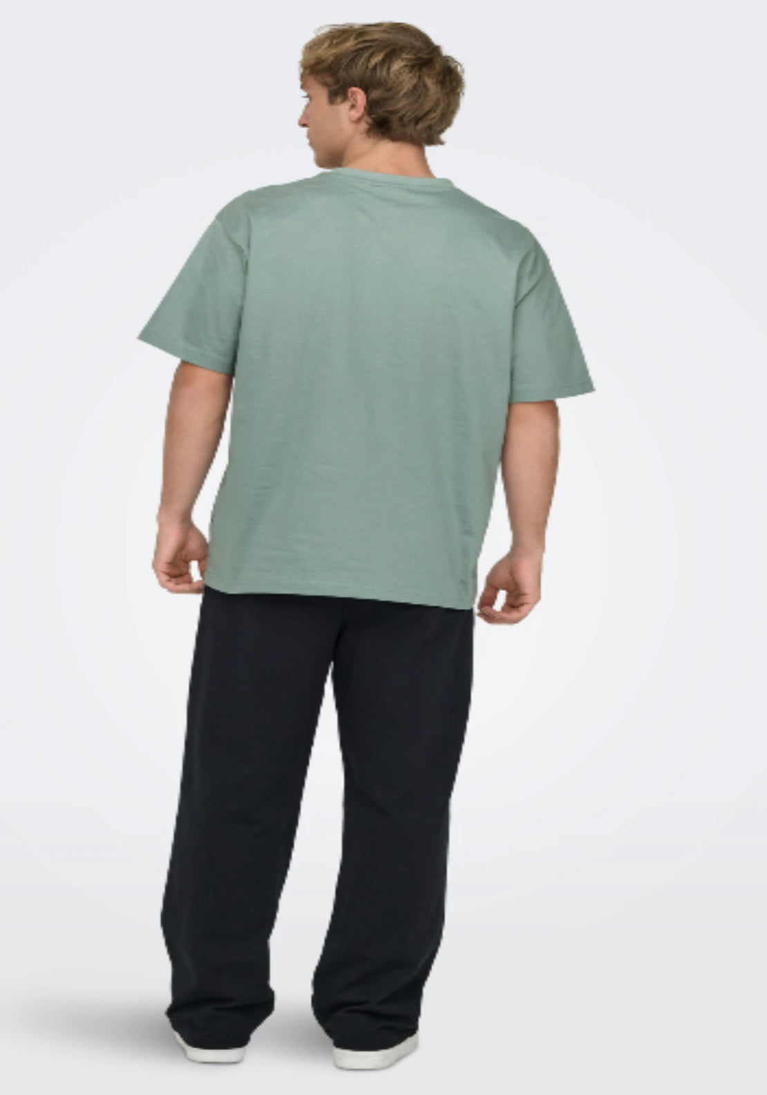 Only & Sons Onsfred T-Shirt - Chinois Green 2 Shaws Department Stores