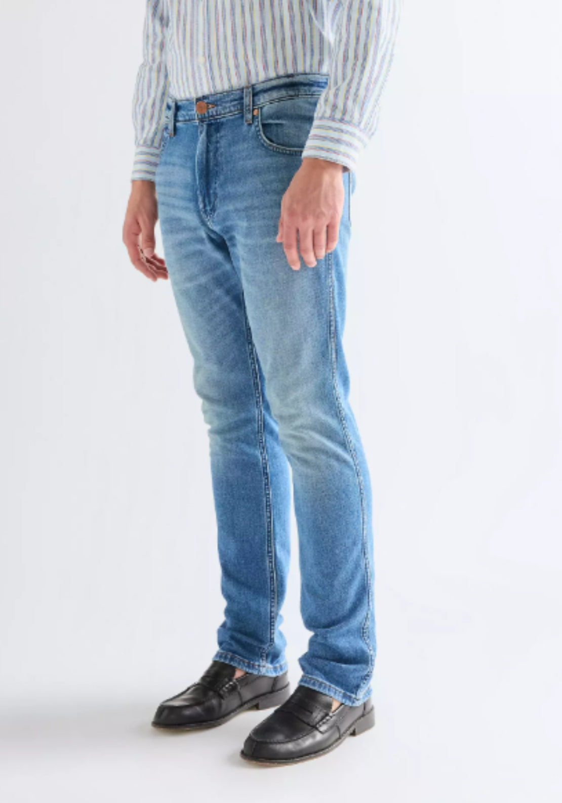 Wrangler Greensboro Toughlite Low Stretch Straight Jean - Harbour 1 Shaws Department Stores
