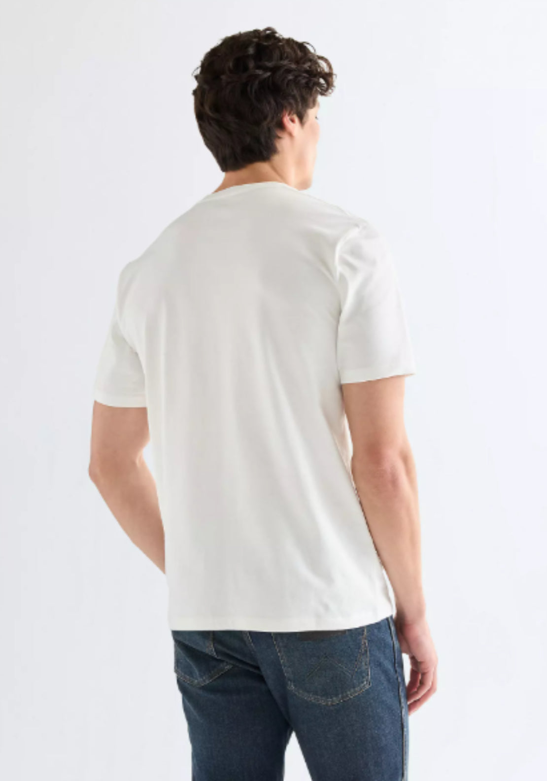 Wrangler Regular Americana Tee - Worn White 2 Shaws Department Stores